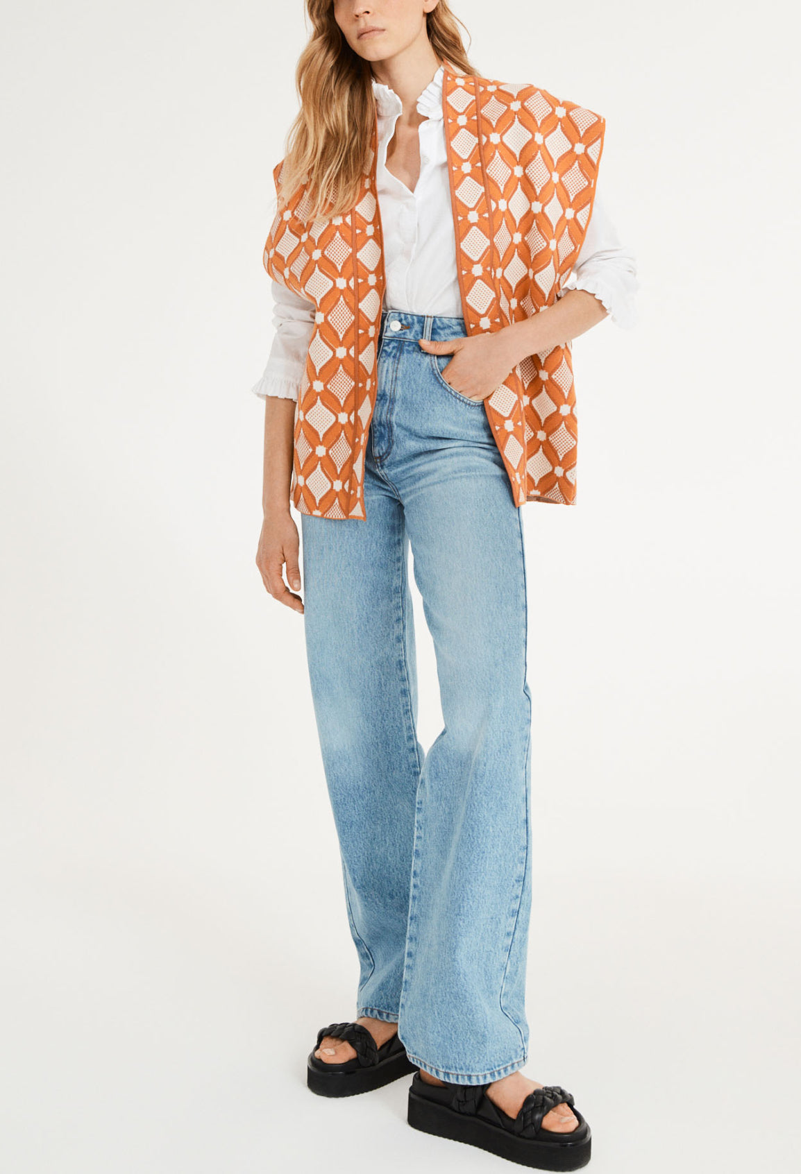 Kimono jacquard Faume - seconde main