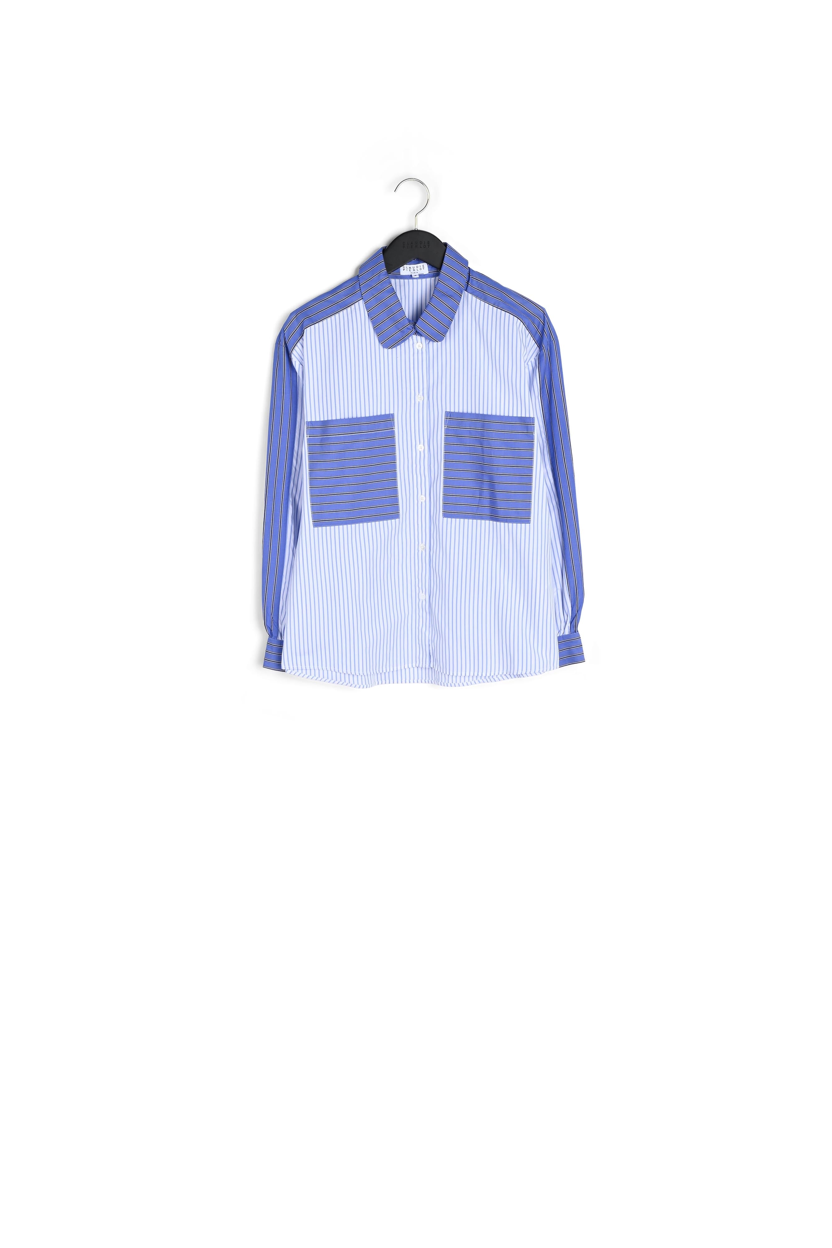 Chemise rayée bicolore Faume - seconde main