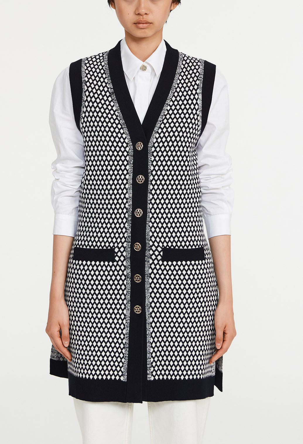 Cardigan sans manche Faume - seconde main