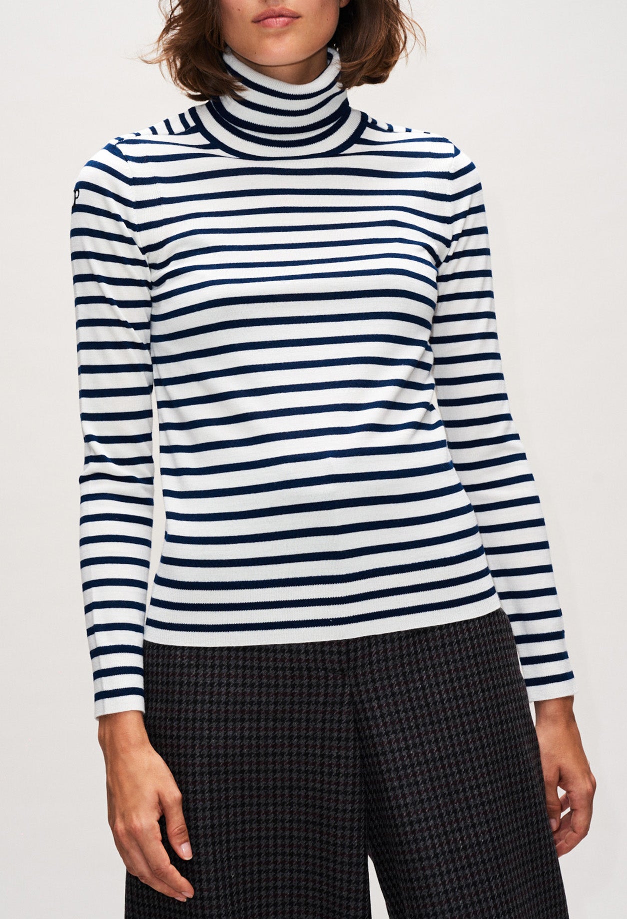 Col roulé rayé Faume - seconde main