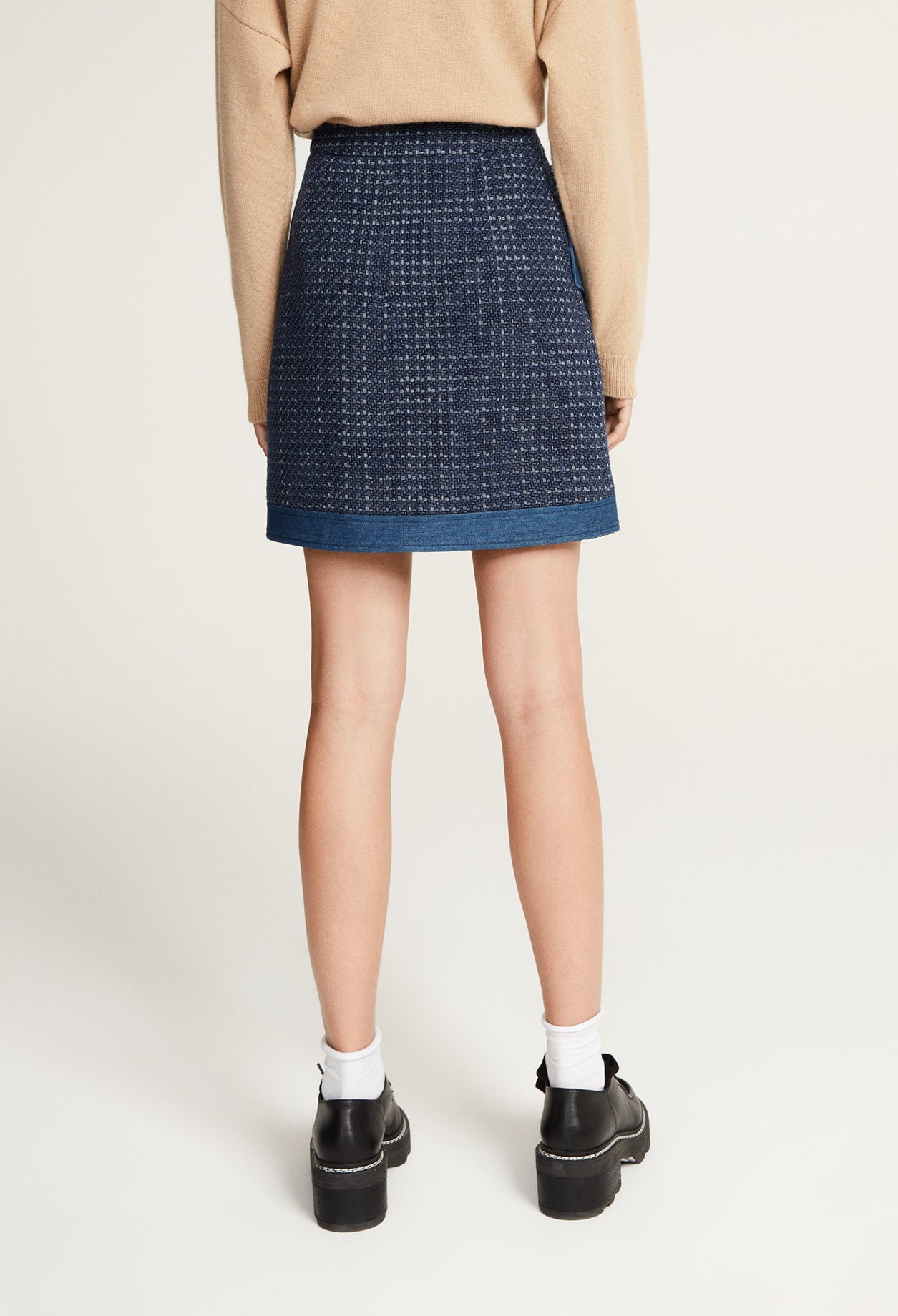 Jupe en tweed Faume - seconde main