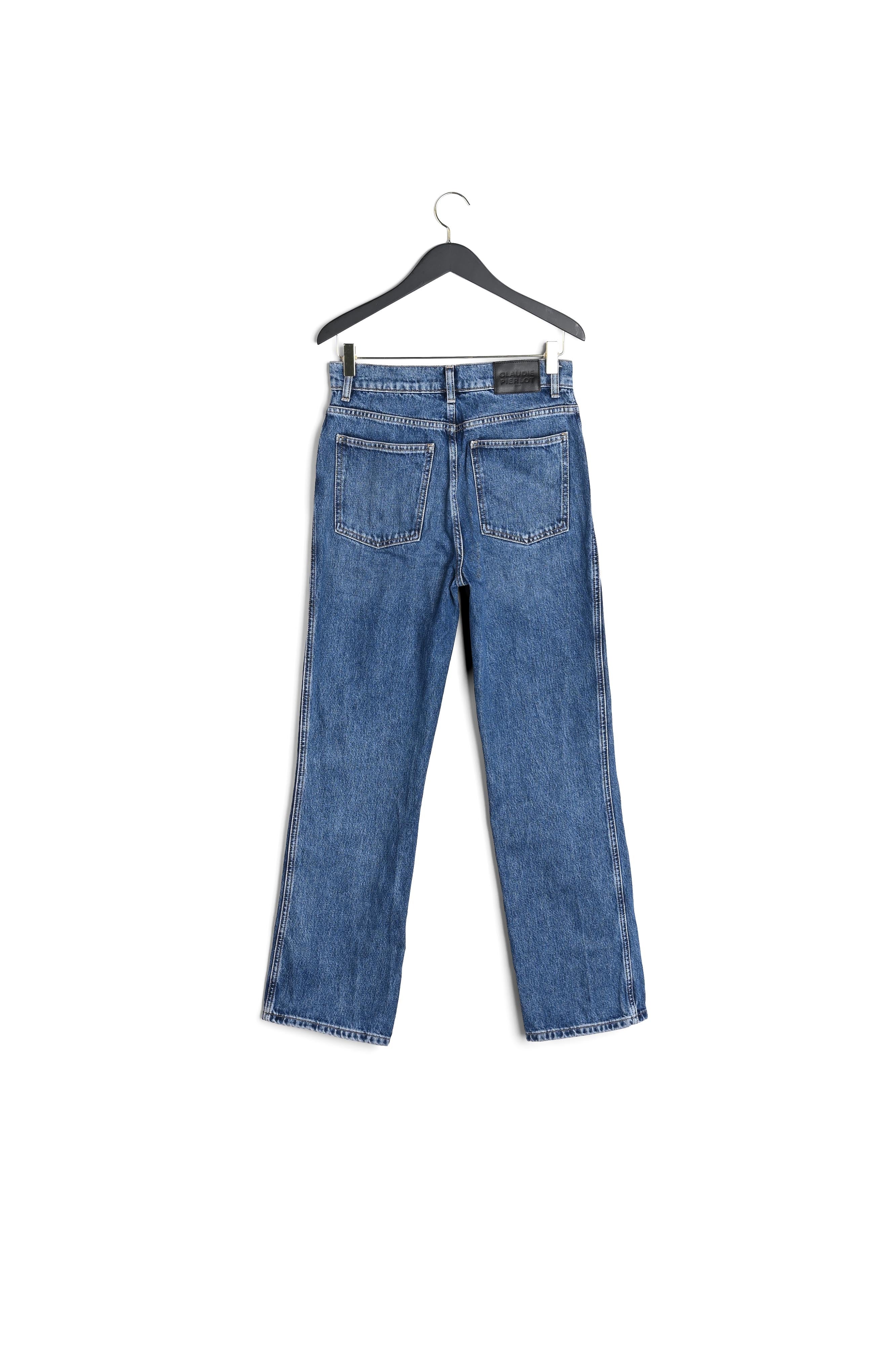 Jean mid-blue western Faume - seconde main