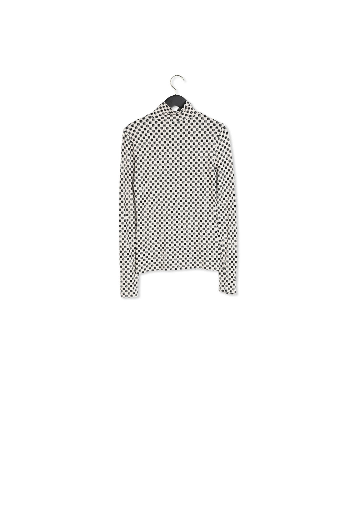 Pull imprimé monogramme CP Faume - seconde main