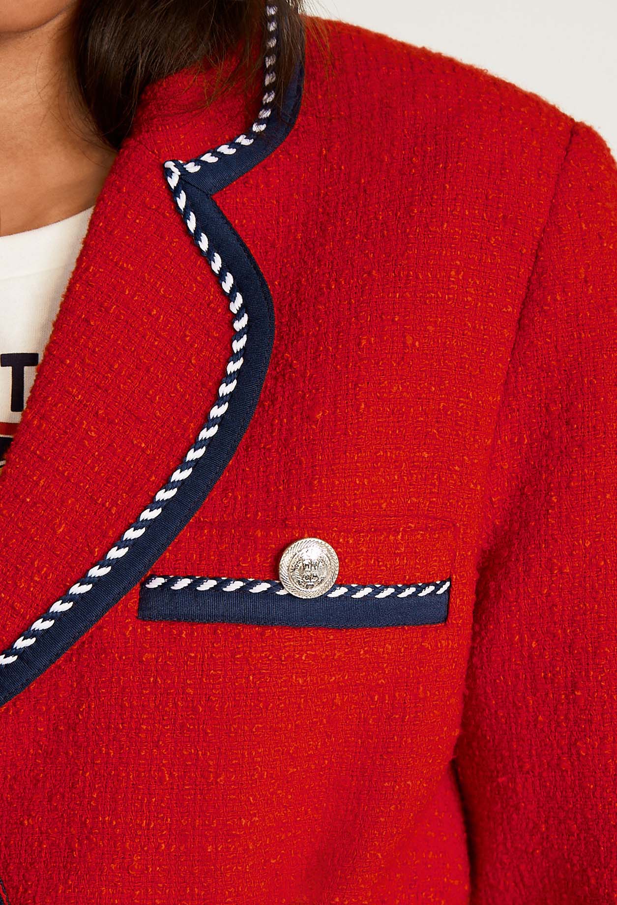 Manteau en tweed Faume - seconde main