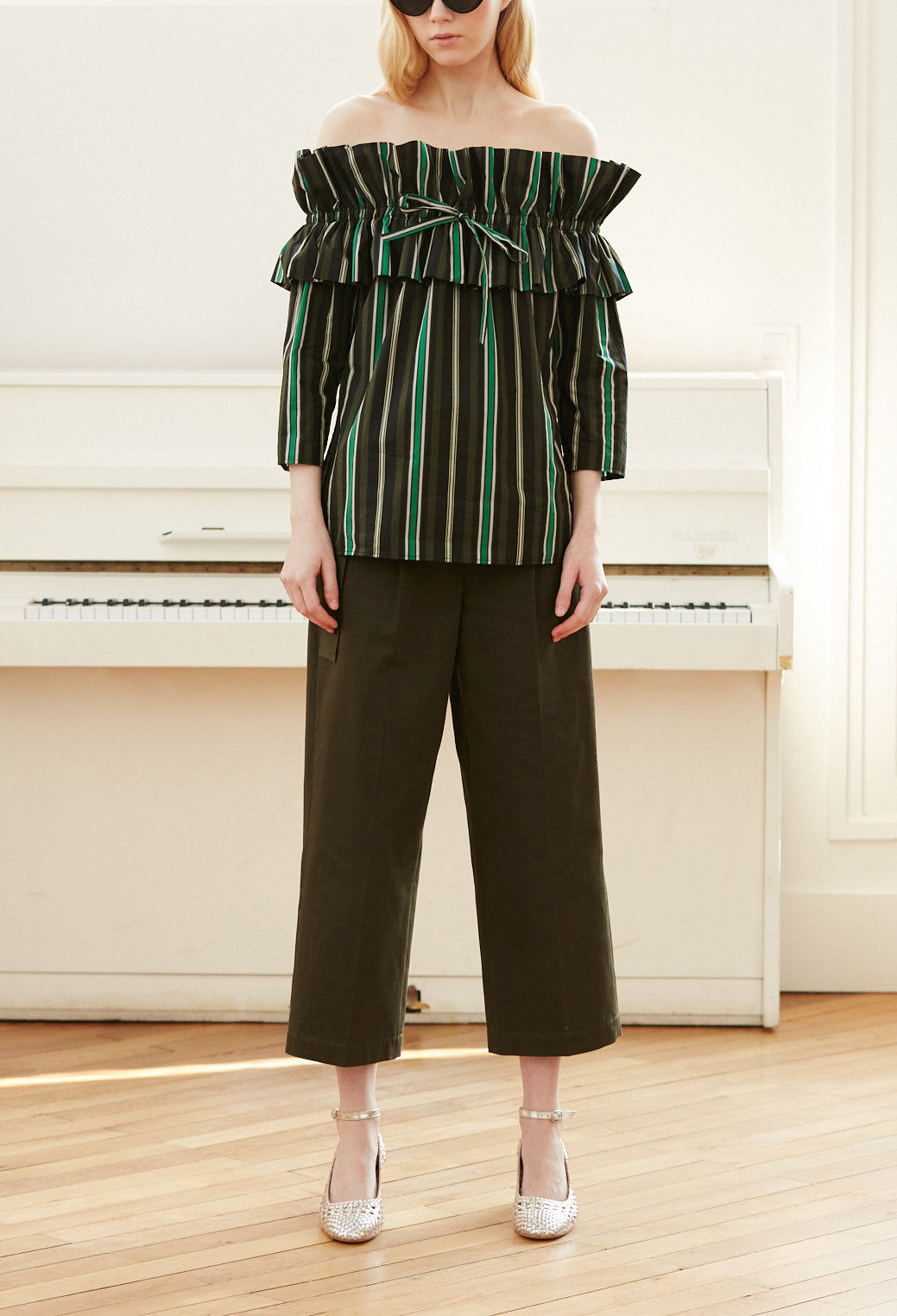 PANTALON POLYGONE Faume - seconde main