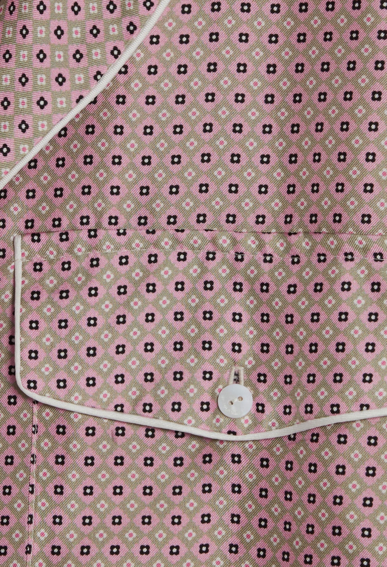 Chemise soie rose poudré Faume - seconde main