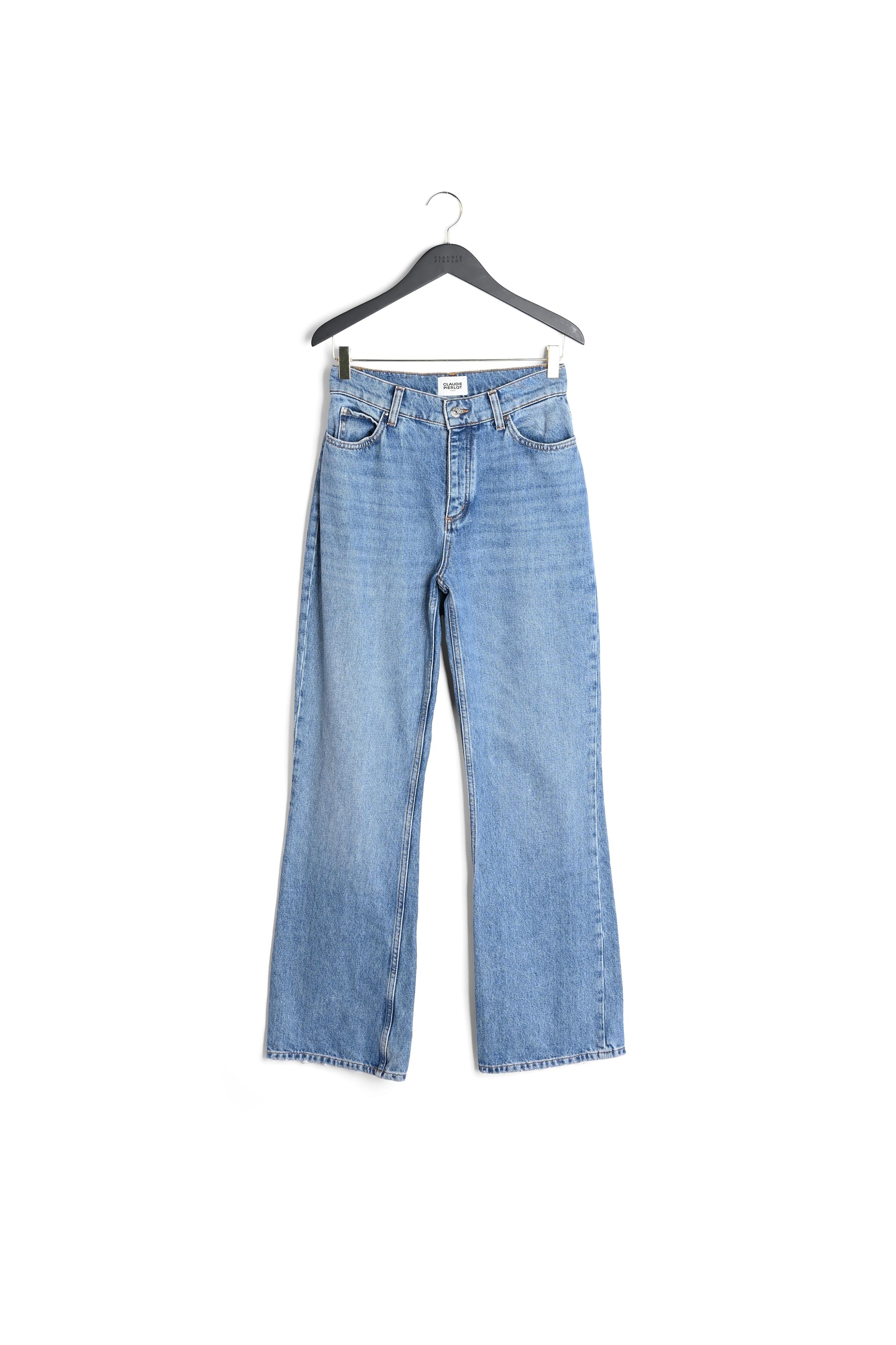 Jean droit bleu Faume - seconde main