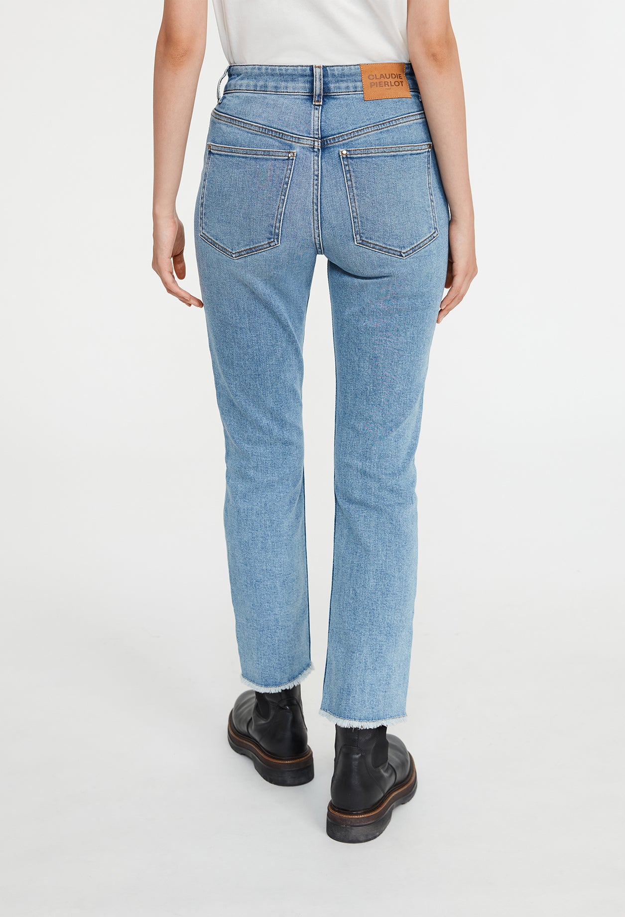 Jean denim coupe droite Faume - seconde main