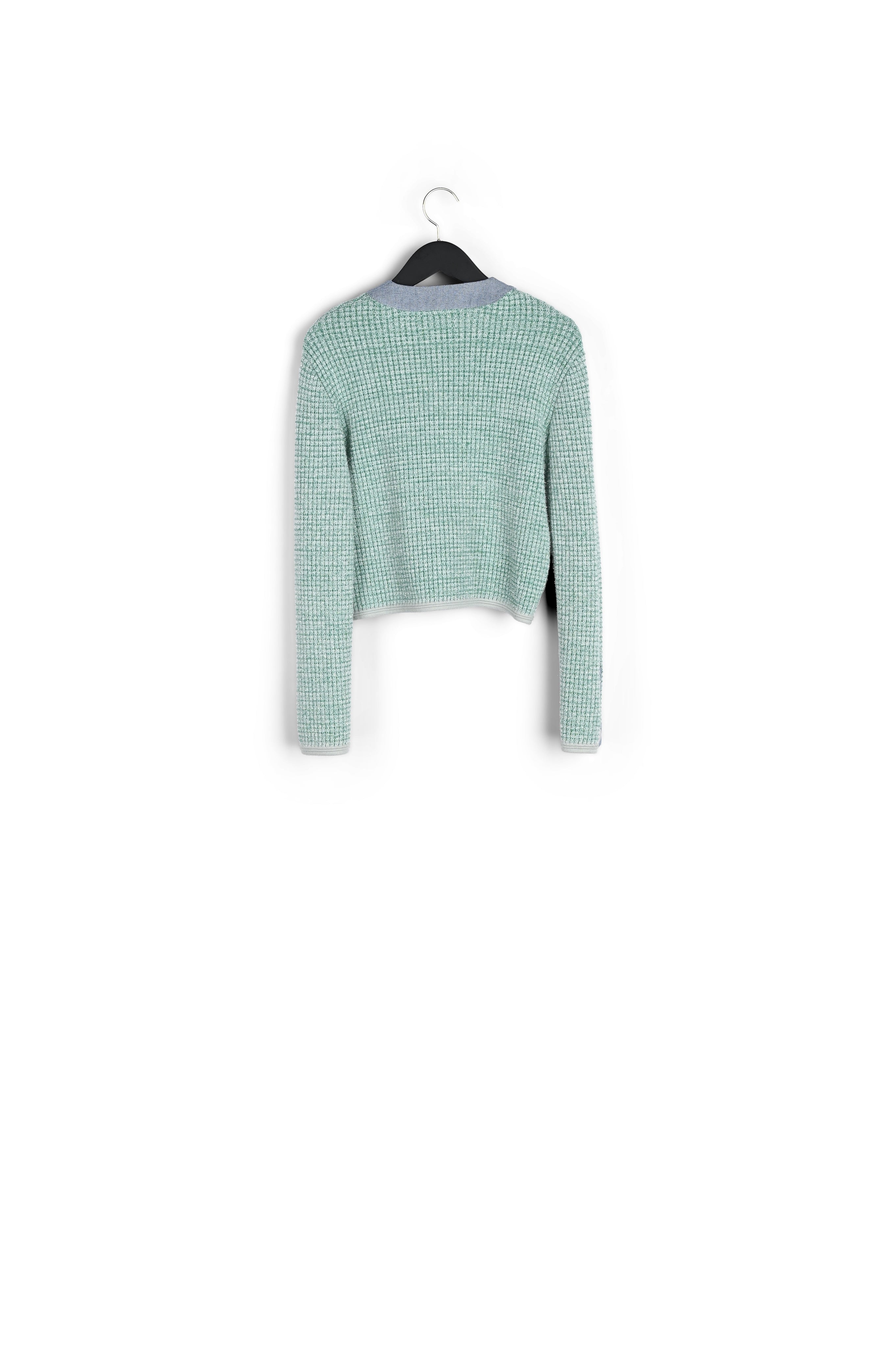 Cardigan bimatière Faume - seconde main