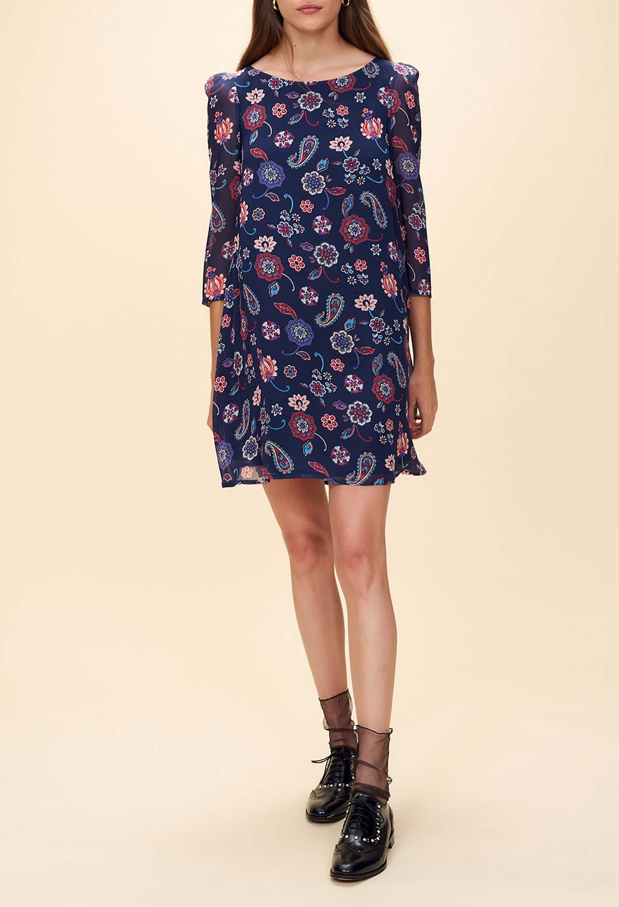 Robe RIFIFI imprimé fleuri Faume - seconde main