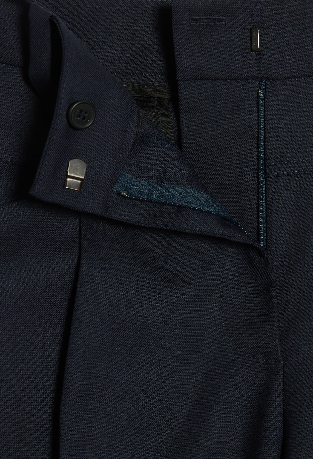 Pantalon à rvrs lain traçabl Faume - seconde main