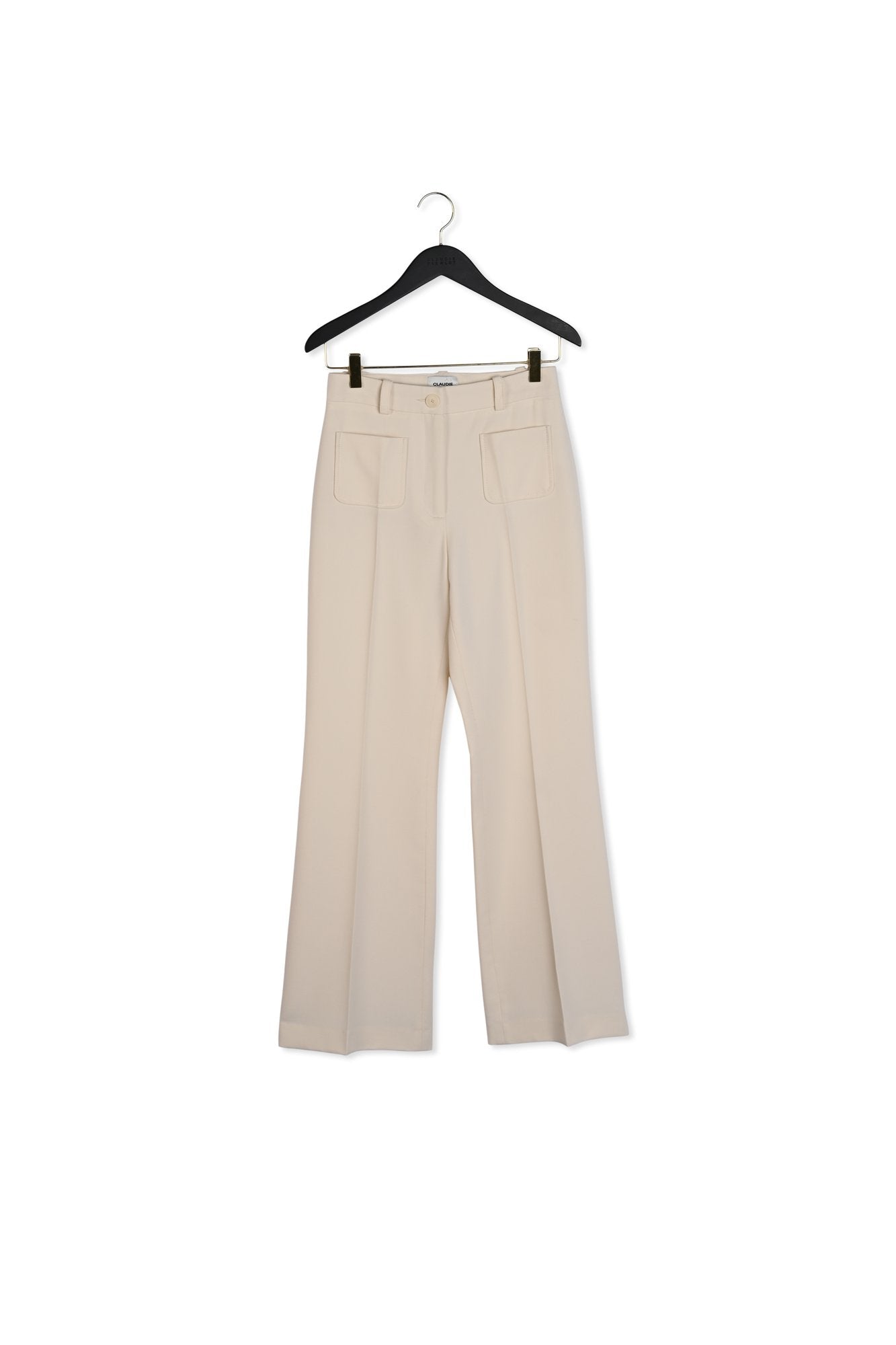 Pantalon tailleur ivoire Faume - seconde main