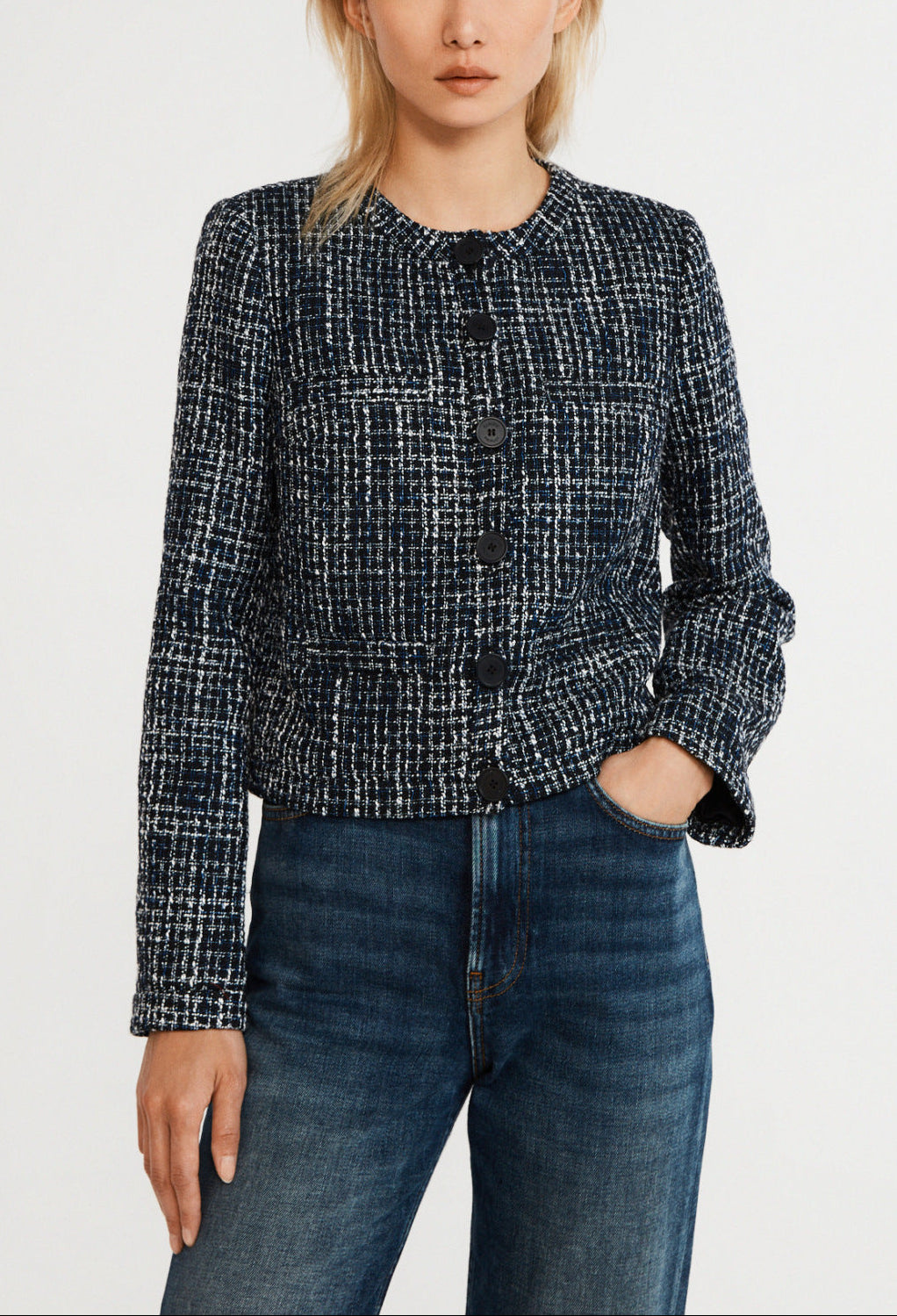 Veste en tweed Faume - seconde main