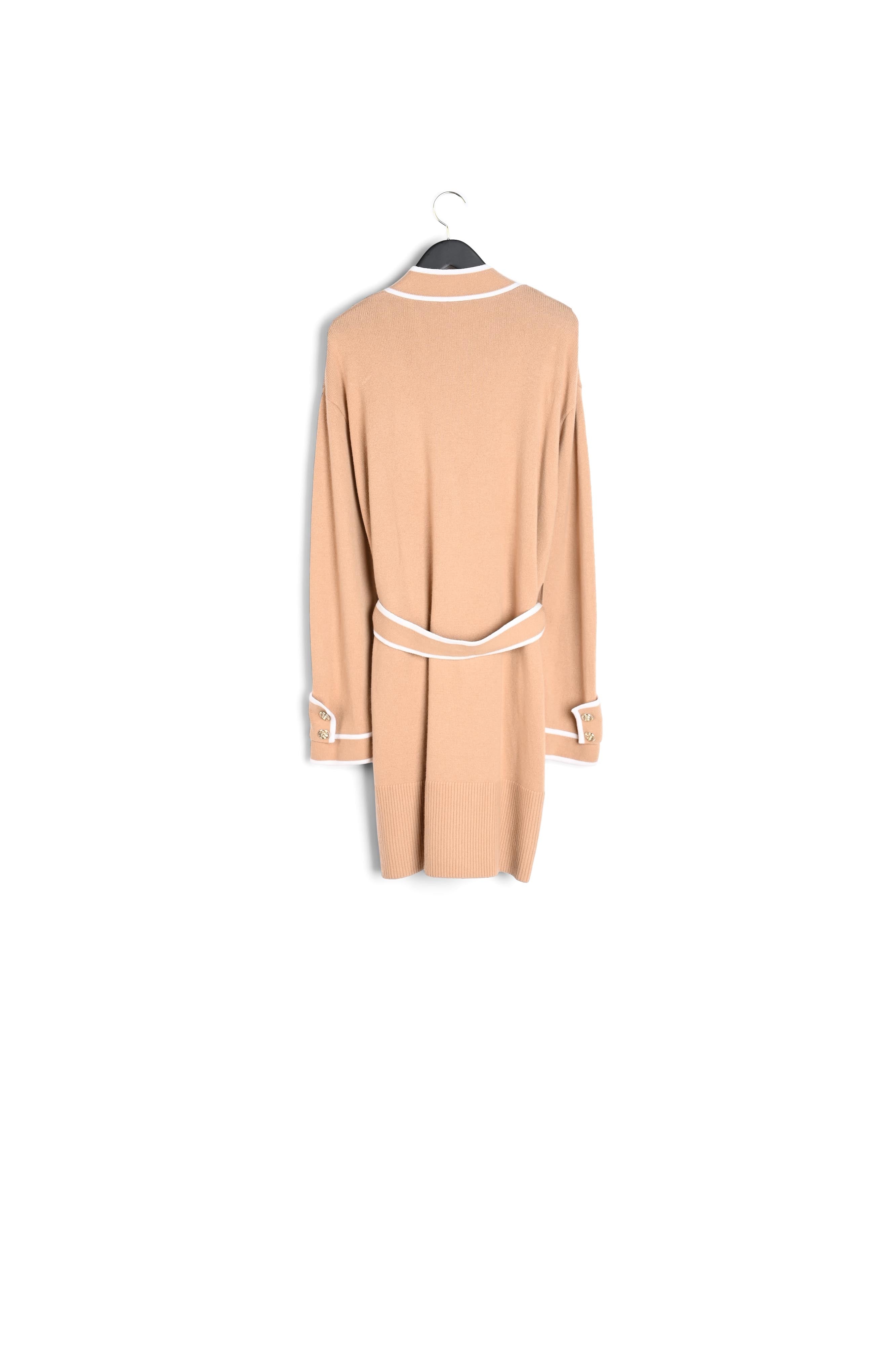 Cardigan en laine durable Claudie Cares Faume - seconde main