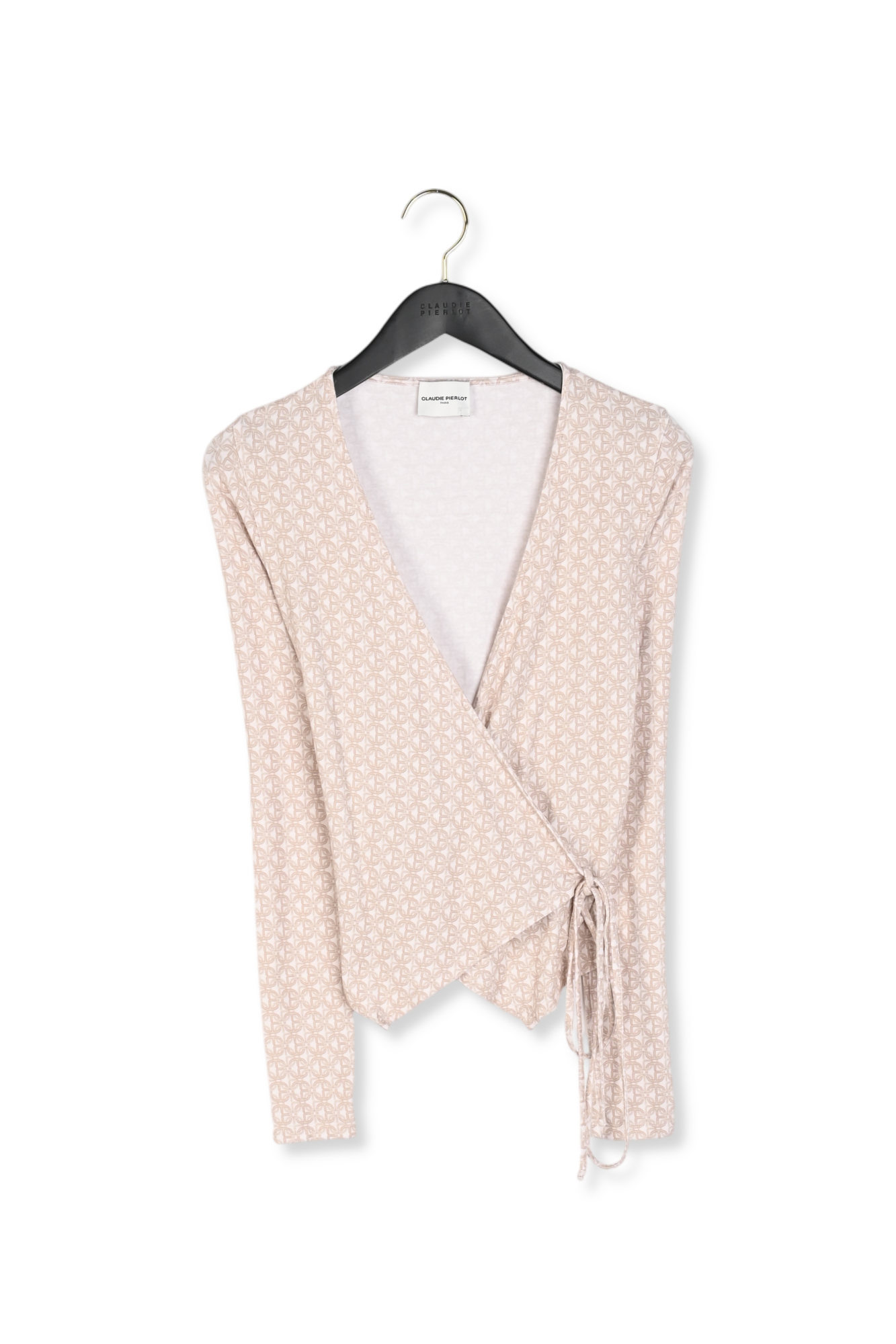 Top cache-cœur beige Faume - seconde main