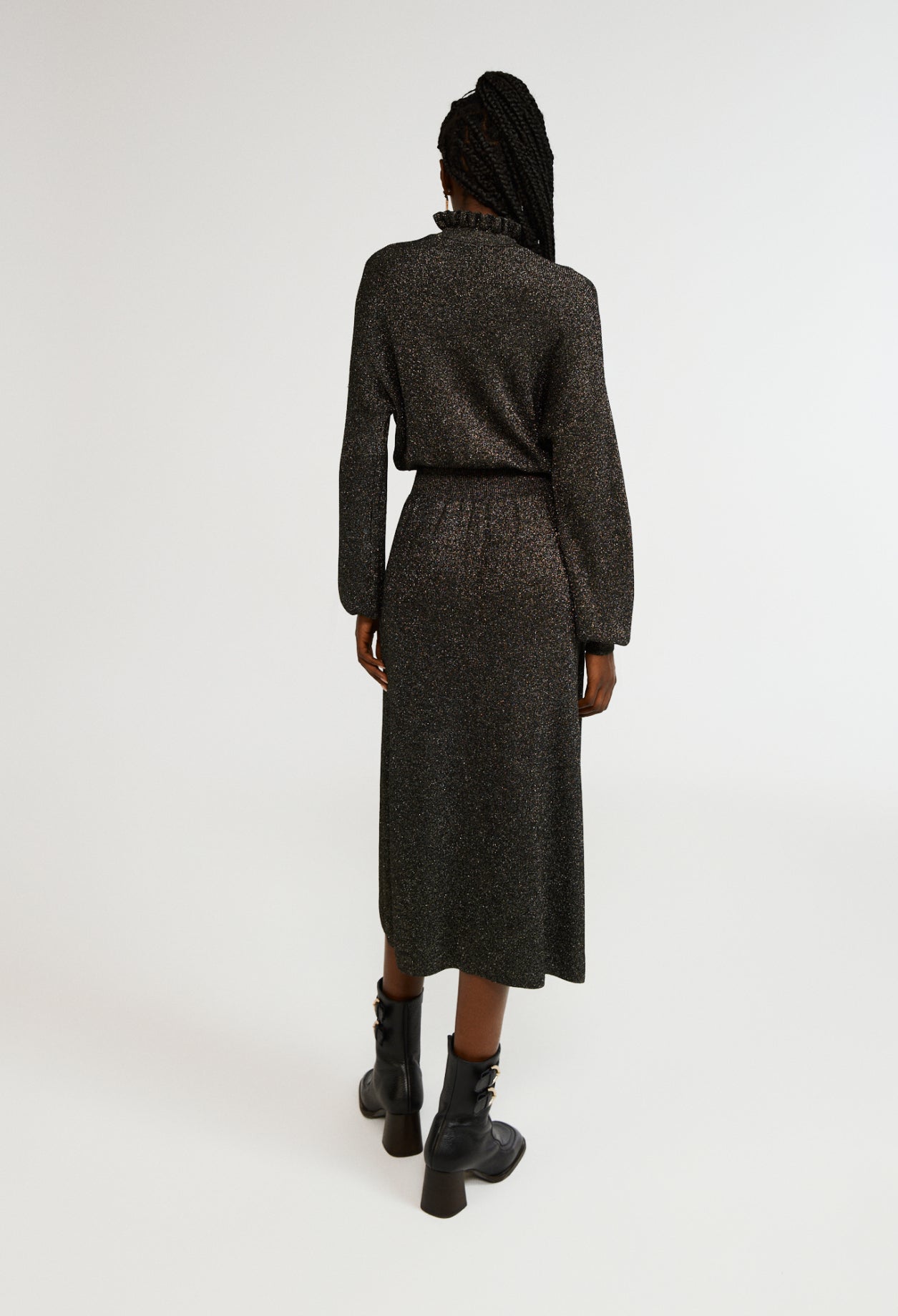 Robe longue en lurex Faume - seconde main