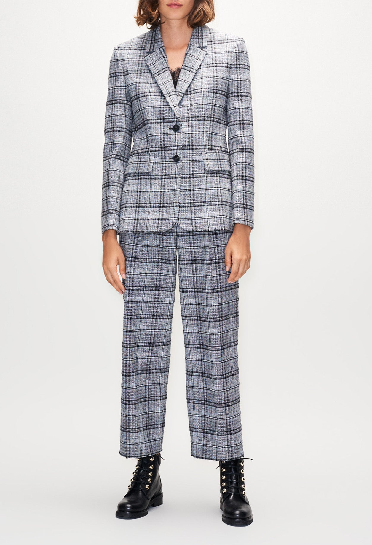 Veste à carreaux Faume - seconde main