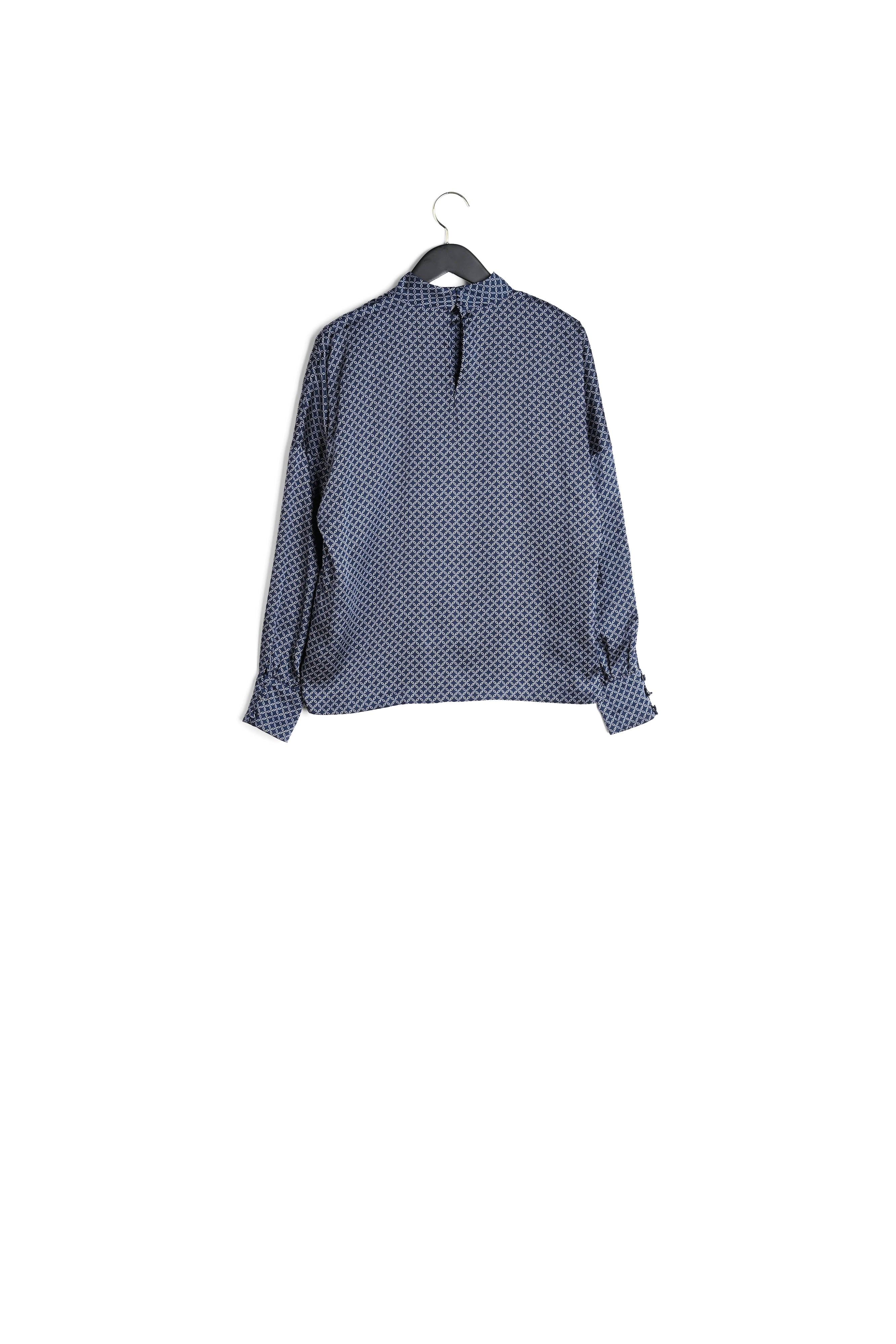 Blouse imprimé géométrique Faume - seconde main