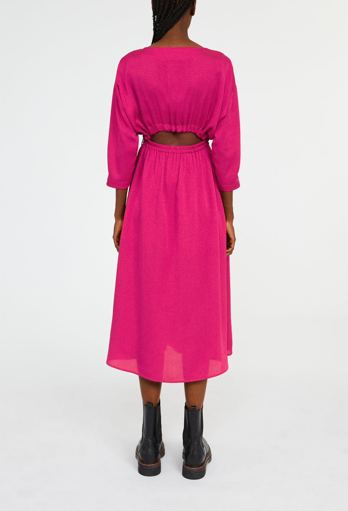 Robe longue ouverte dans le dos Faume - seconde main