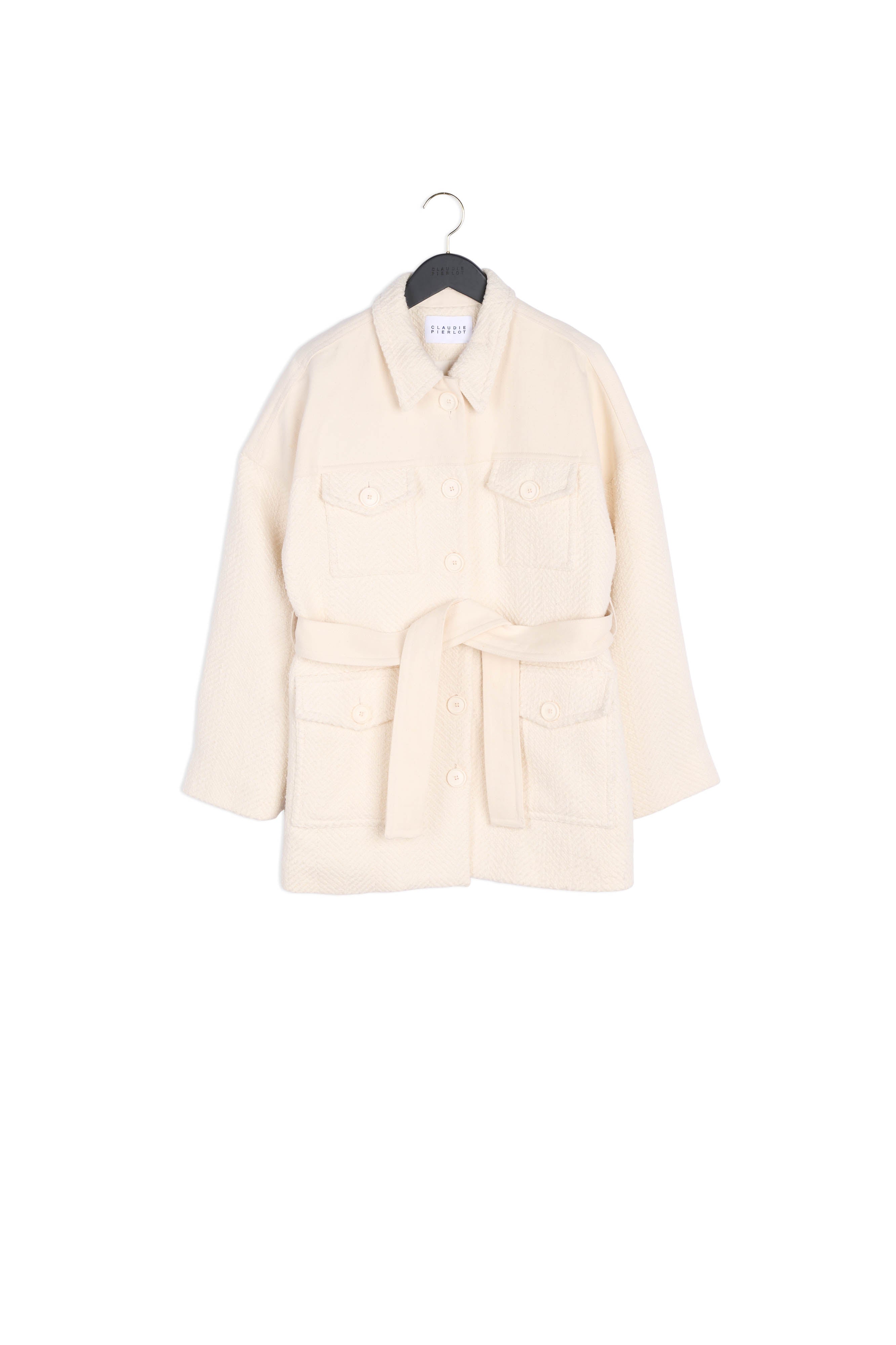 Veste en maille ceinturée Faume - seconde main