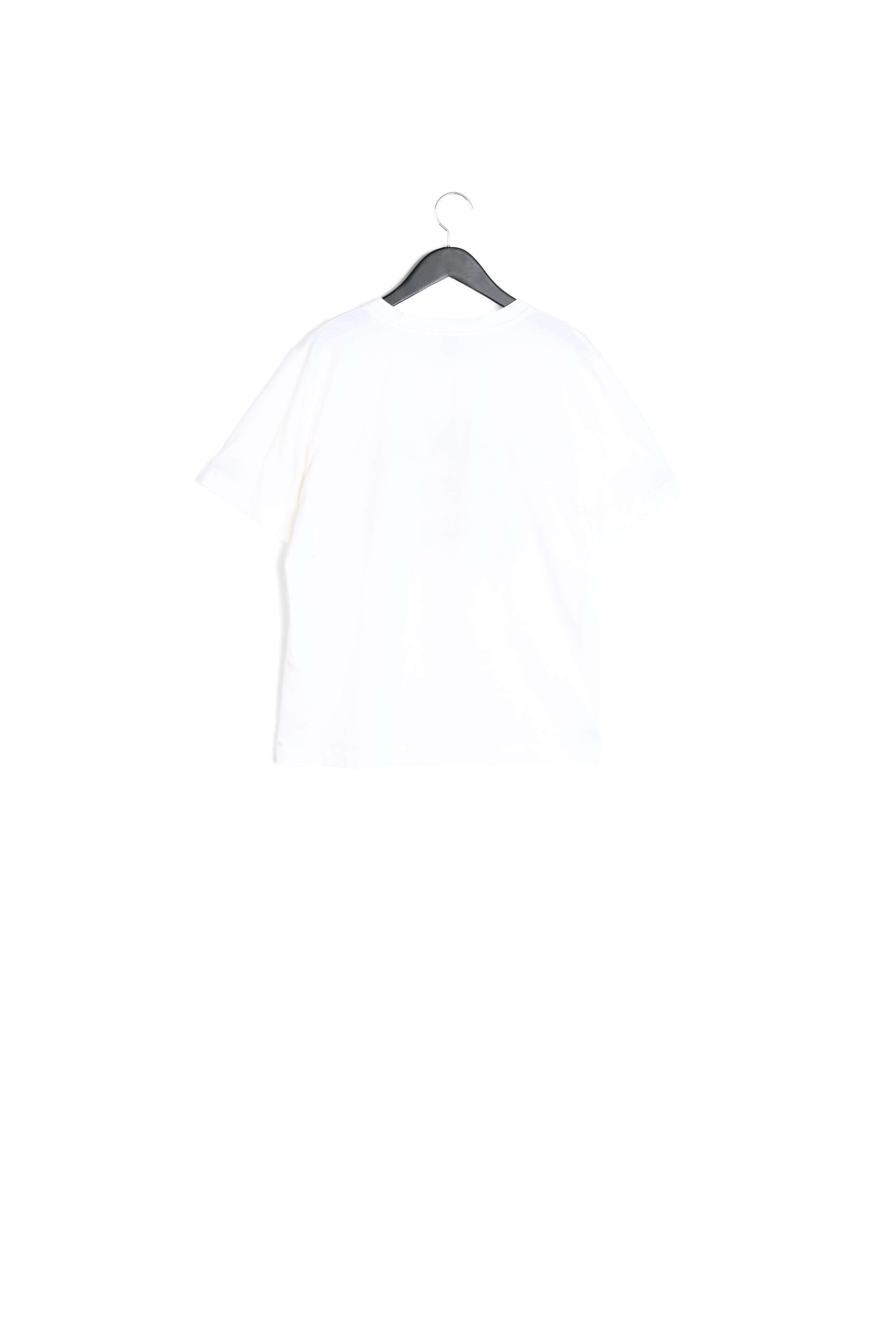 T-shirt blanc sérigraphié coton Faume - seconde main