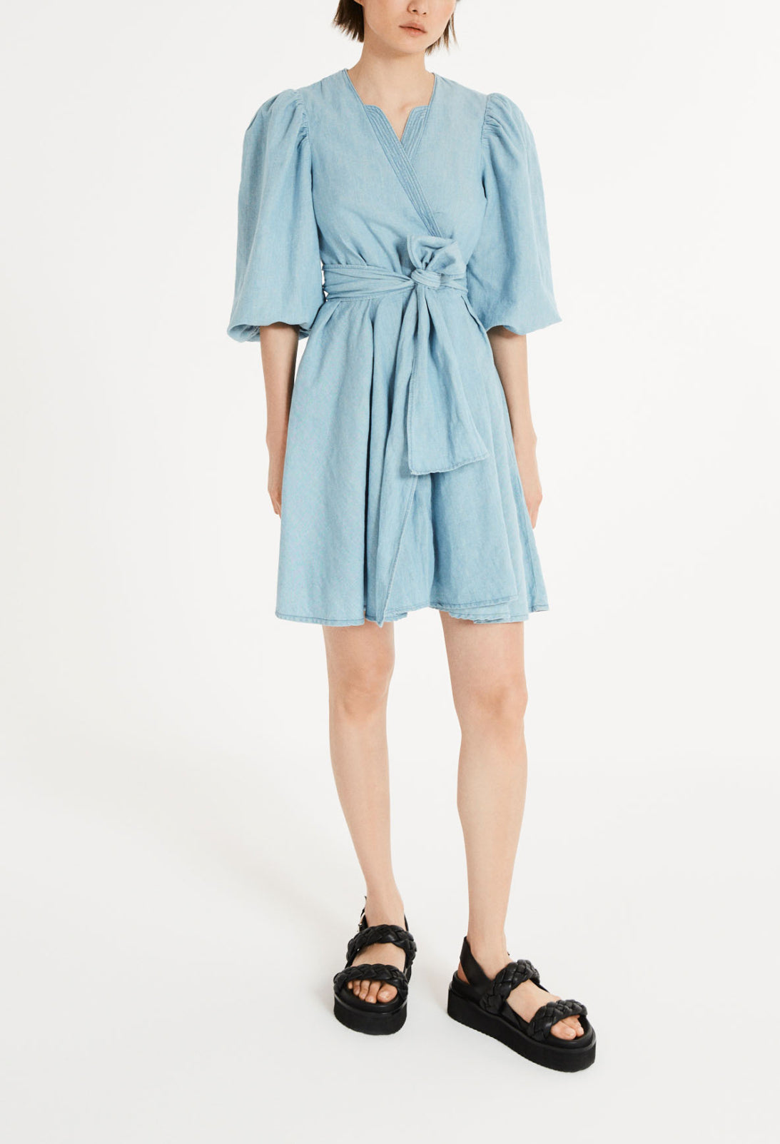 Robe bleu denim Faume - seconde main