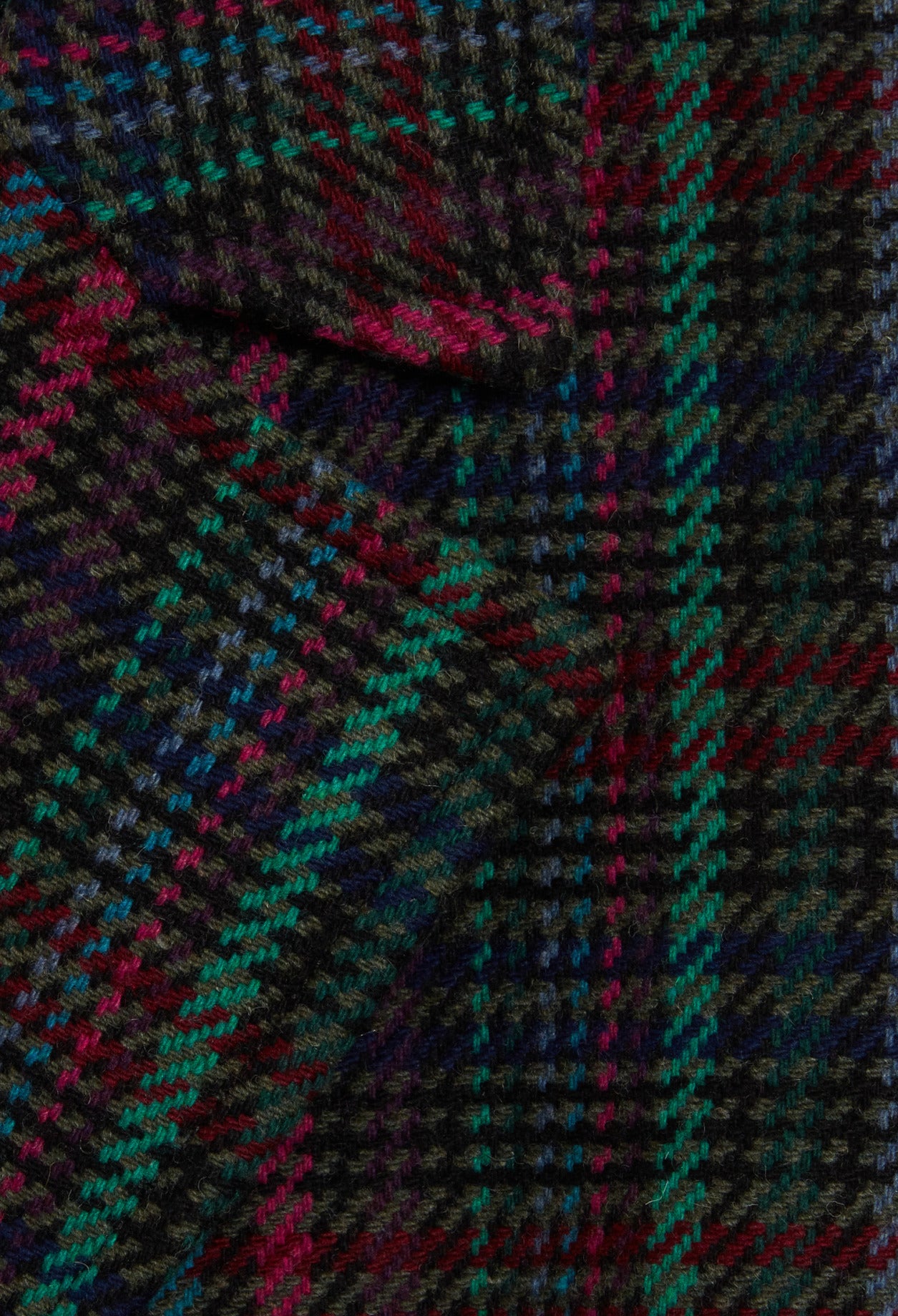 Manteau peignoir à motif tartan Faume - seconde main
