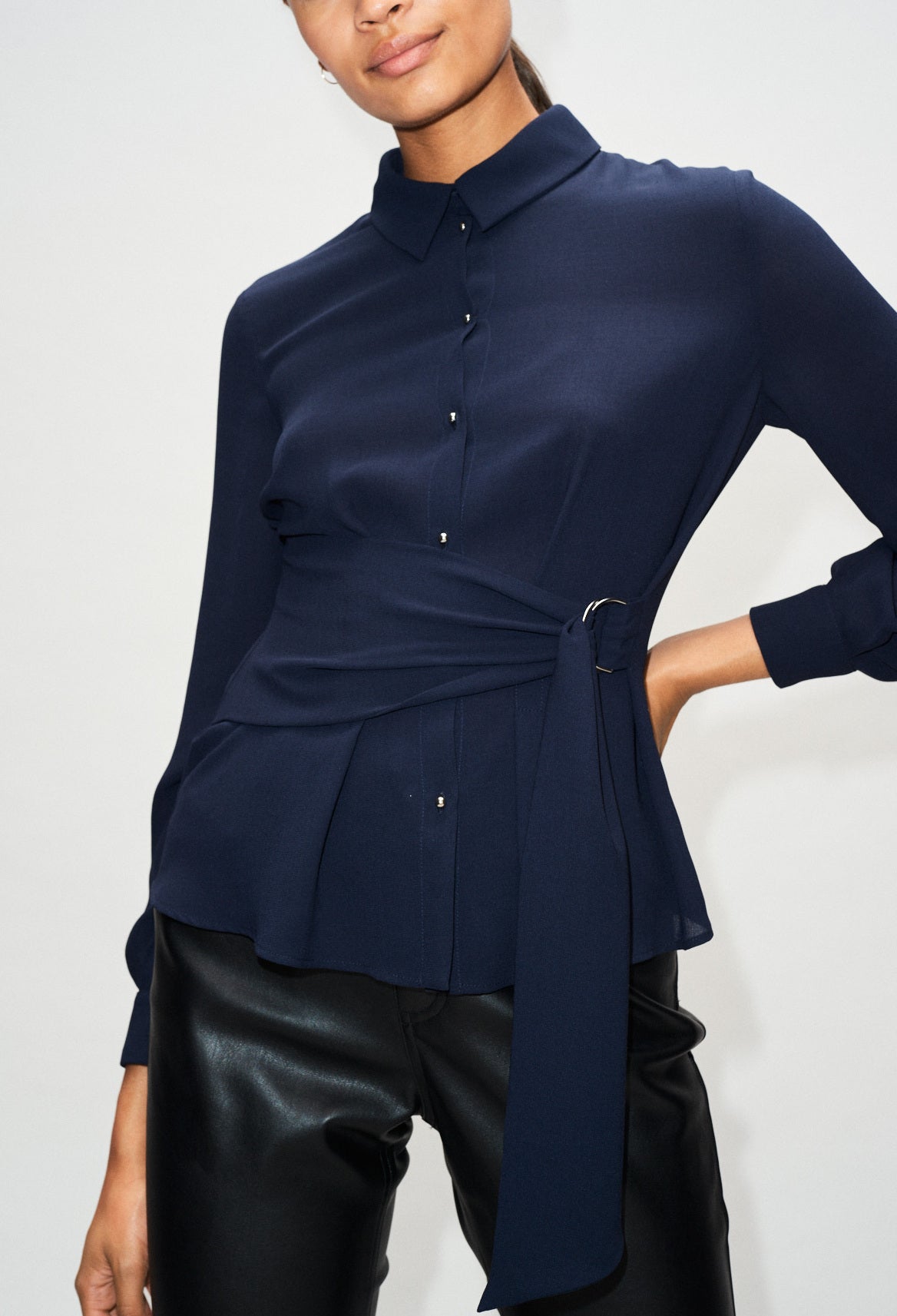 Chemise fluide ceinturée Faume - seconde main