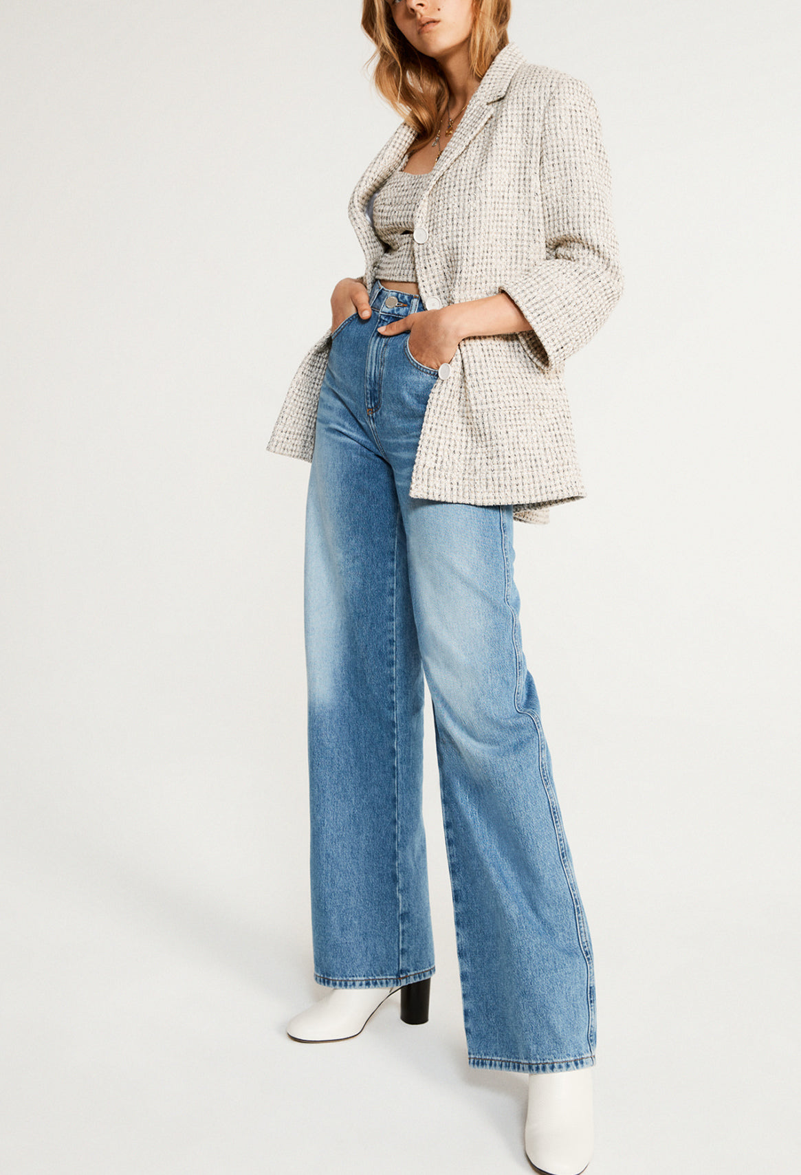 Veste à carreaux Faume - seconde main