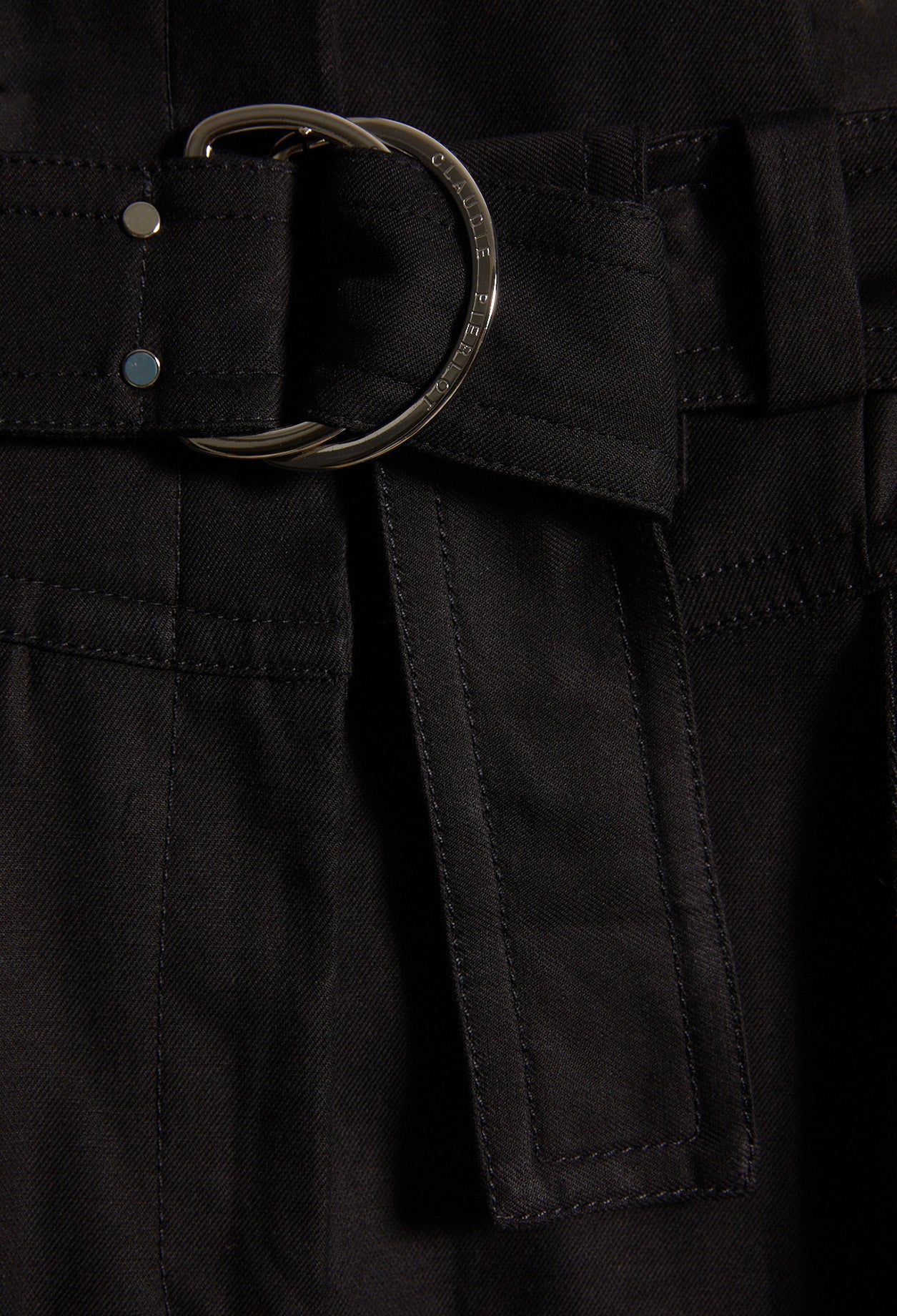 Jupe droite ceinturée Faume - seconde main