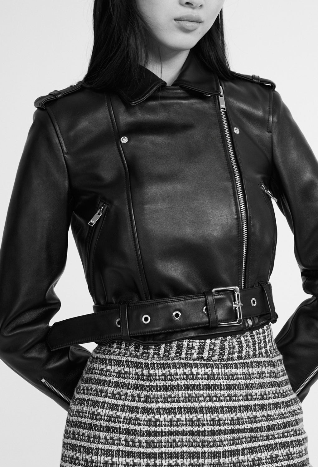 Blouson en cuir Faume - seconde main