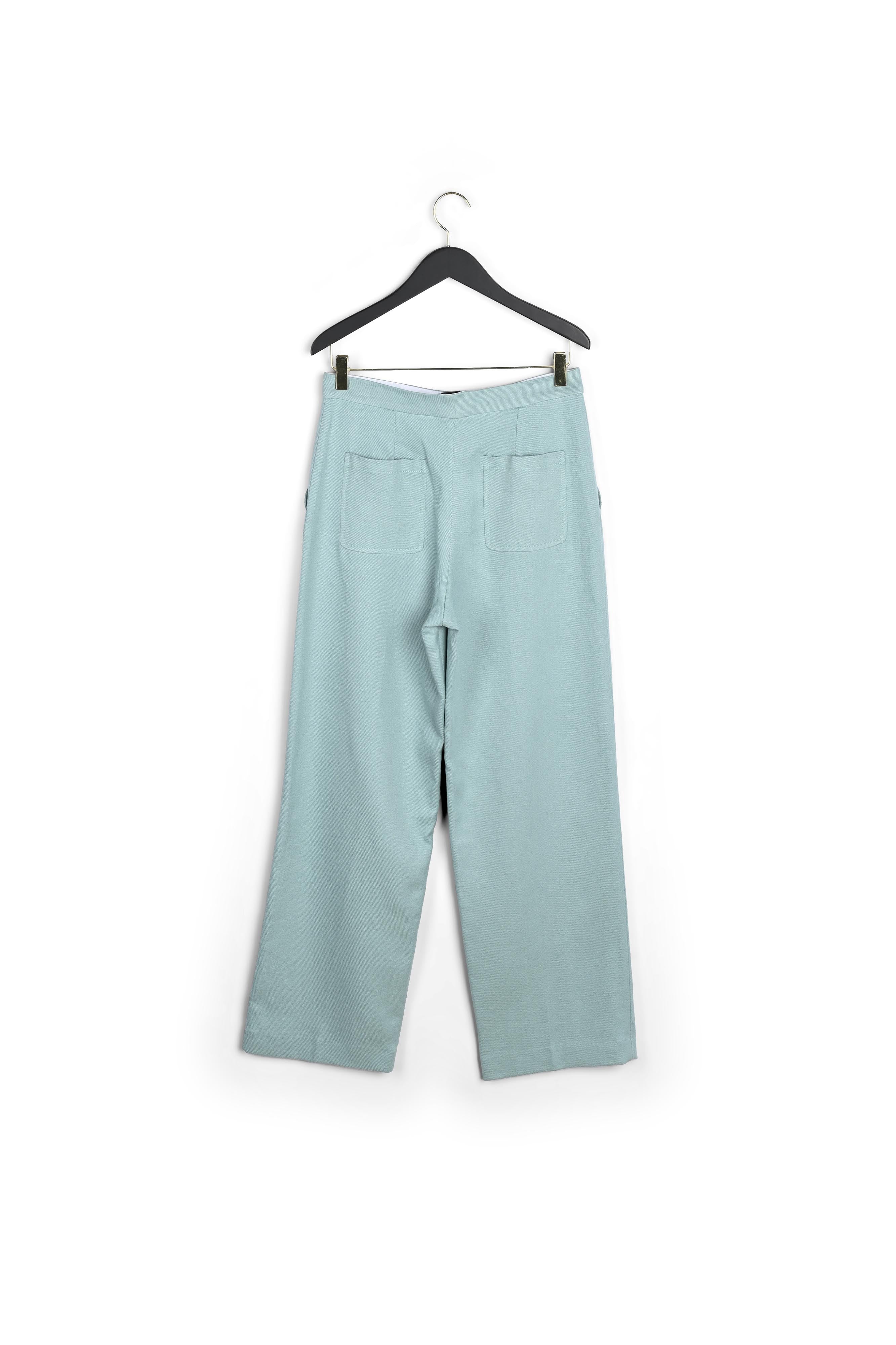 Pantalon de tailleur lin mélangé Faume - seconde main