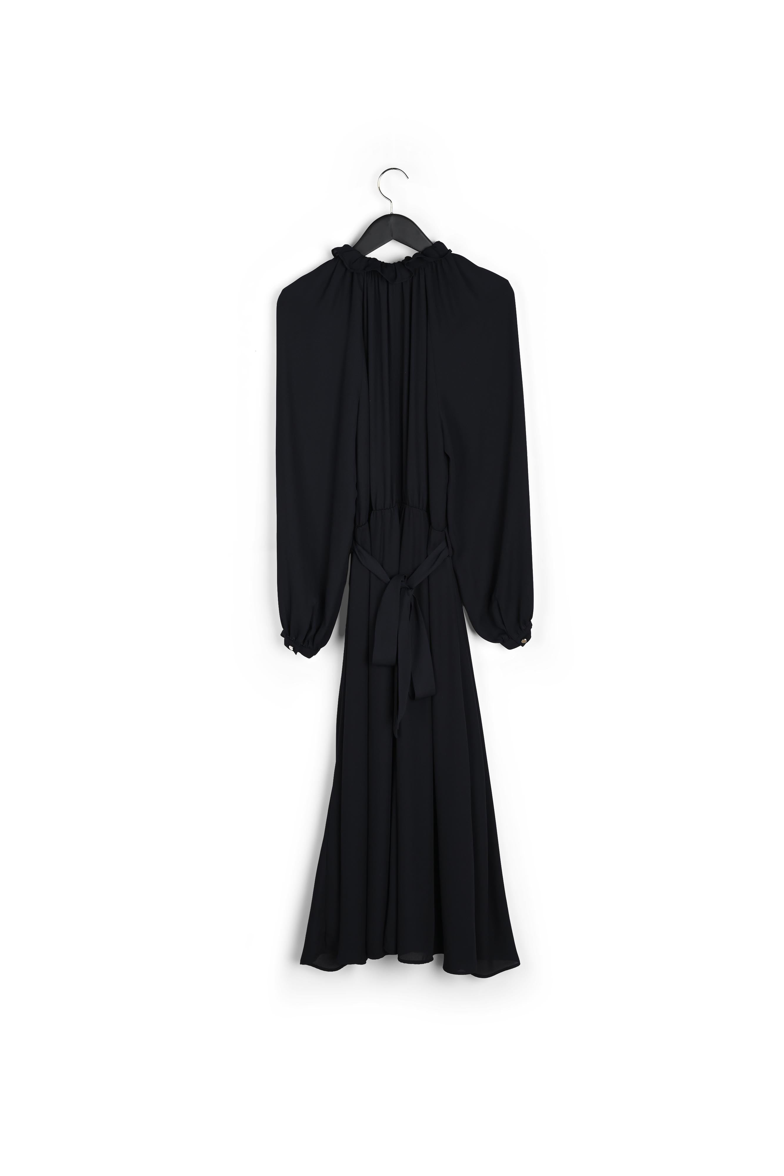 Robe longue col victorien Faume - seconde main