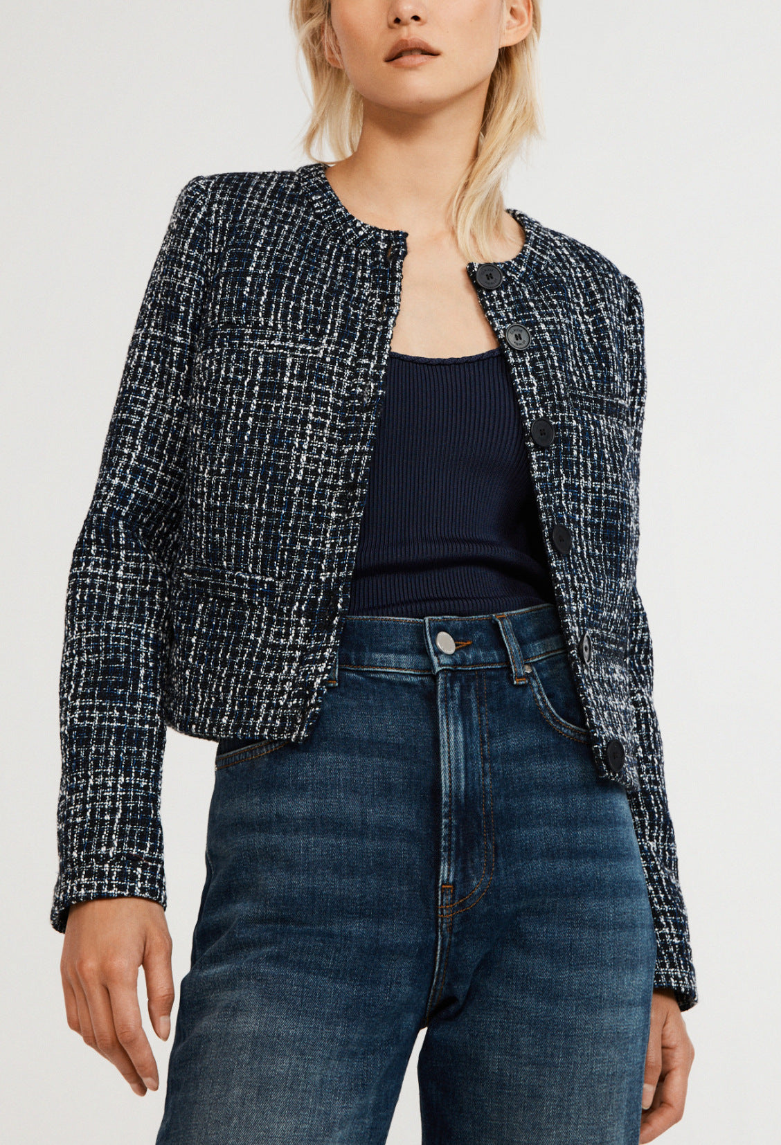 Veste en tweed Faume - seconde main
