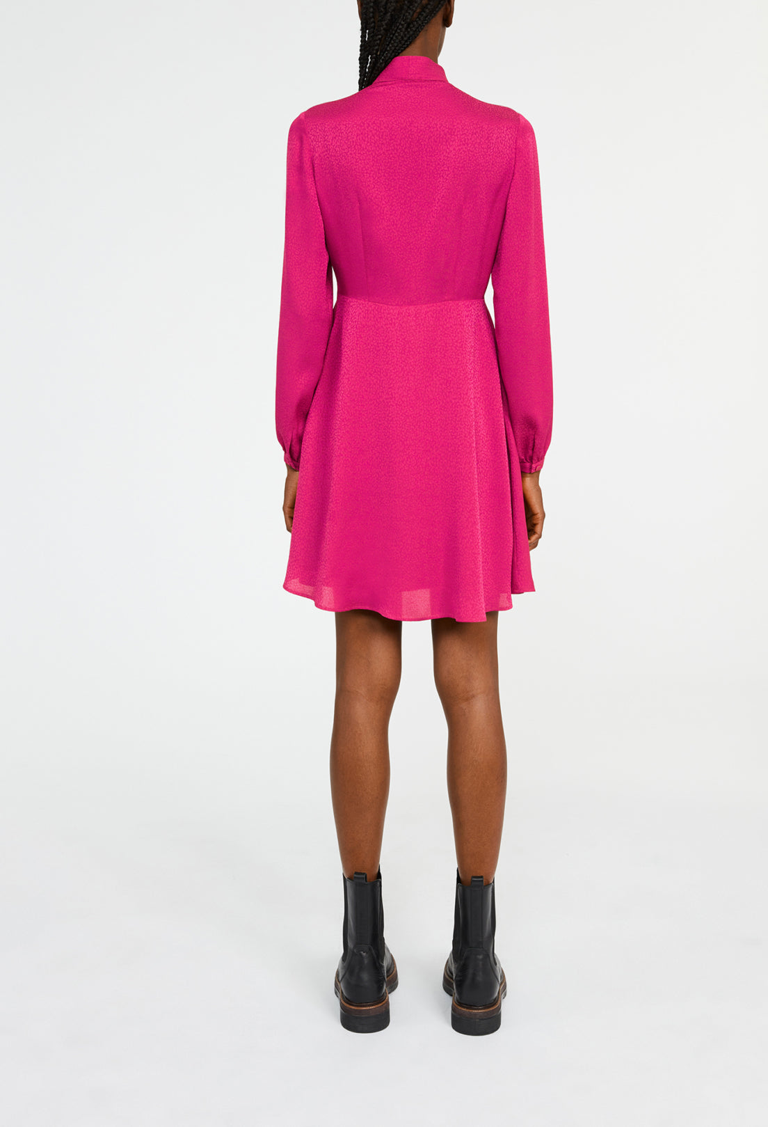 Robe fluide col lavallière Faume - seconde main