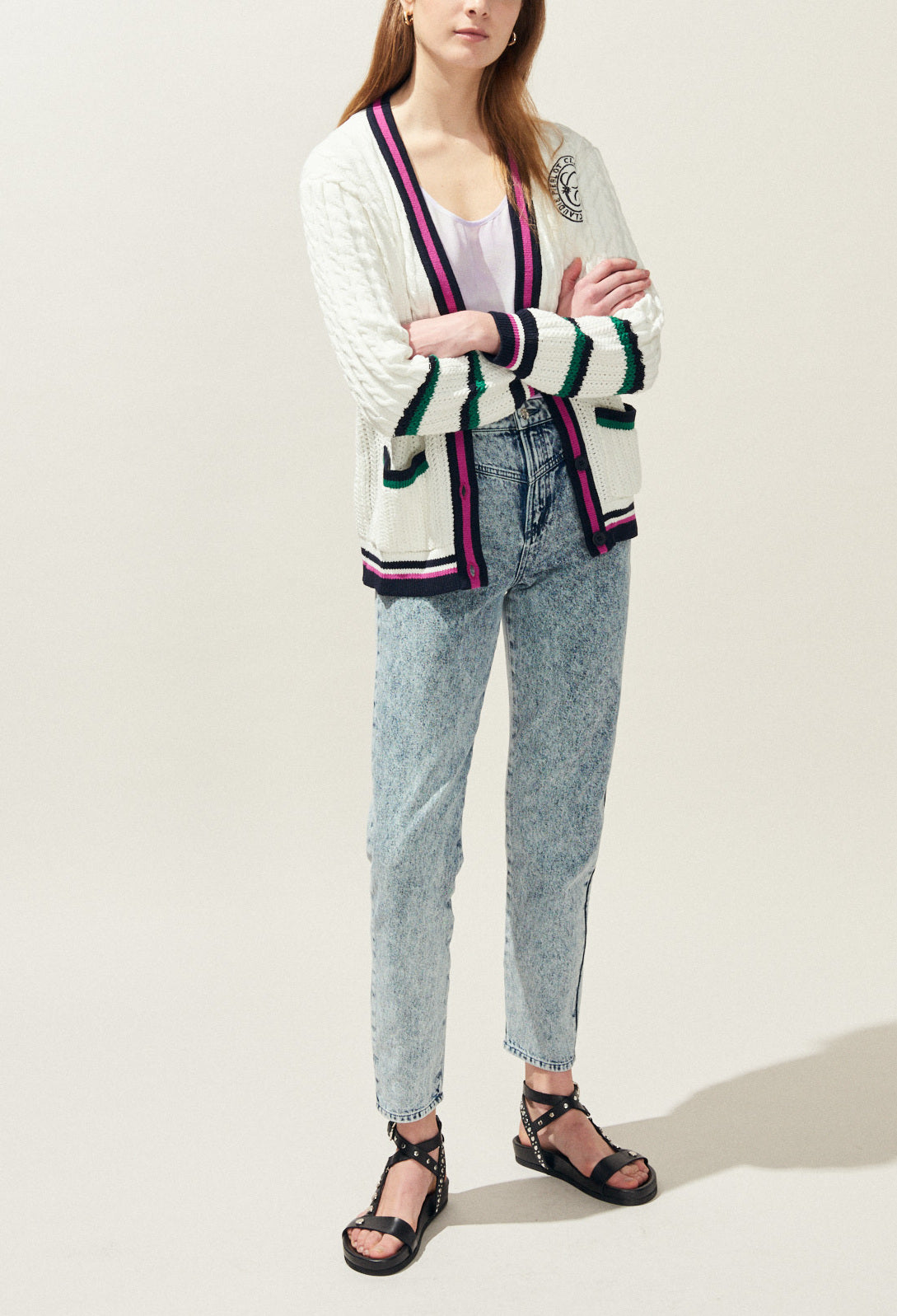 Jean mom tie&dye Faume - seconde main