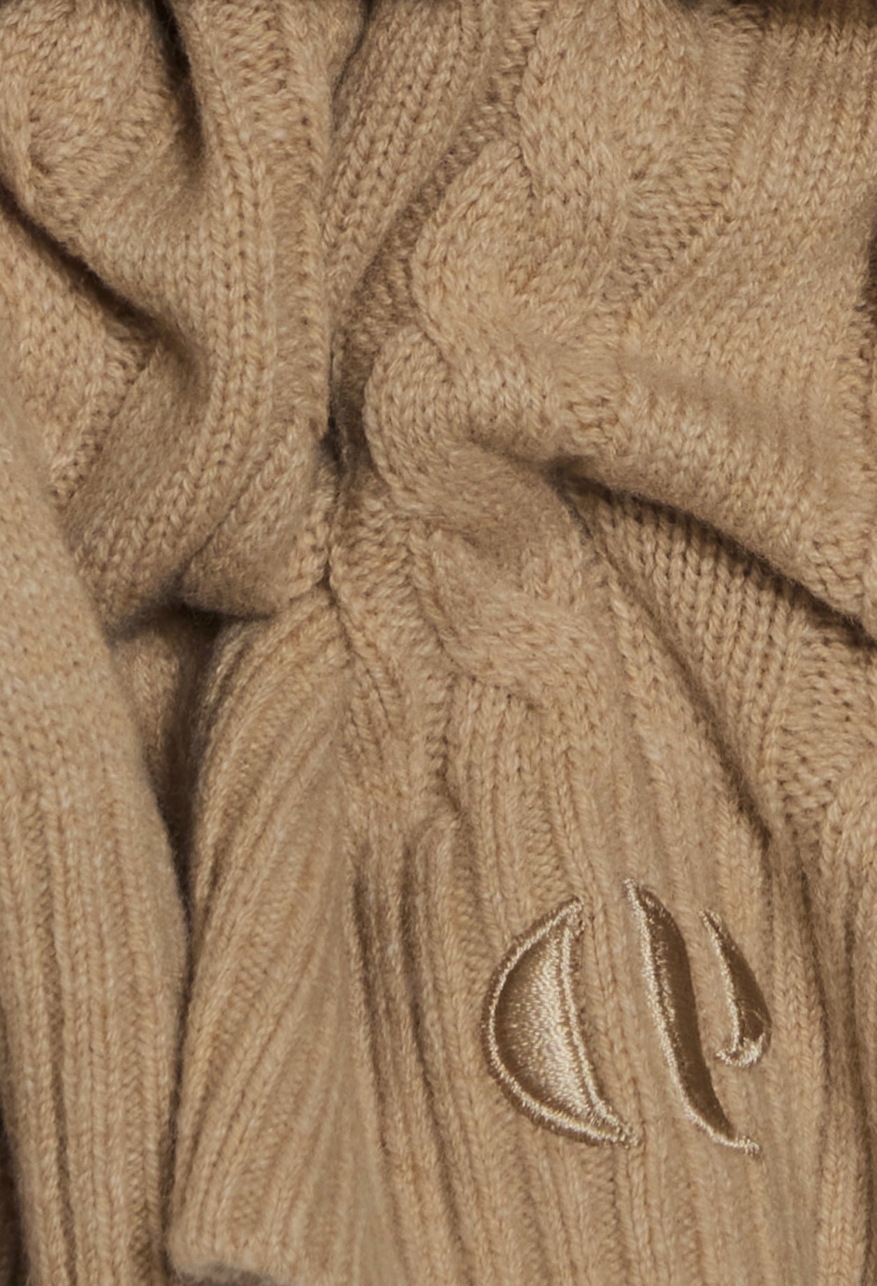 Pull court maille torsadée Faume - seconde main