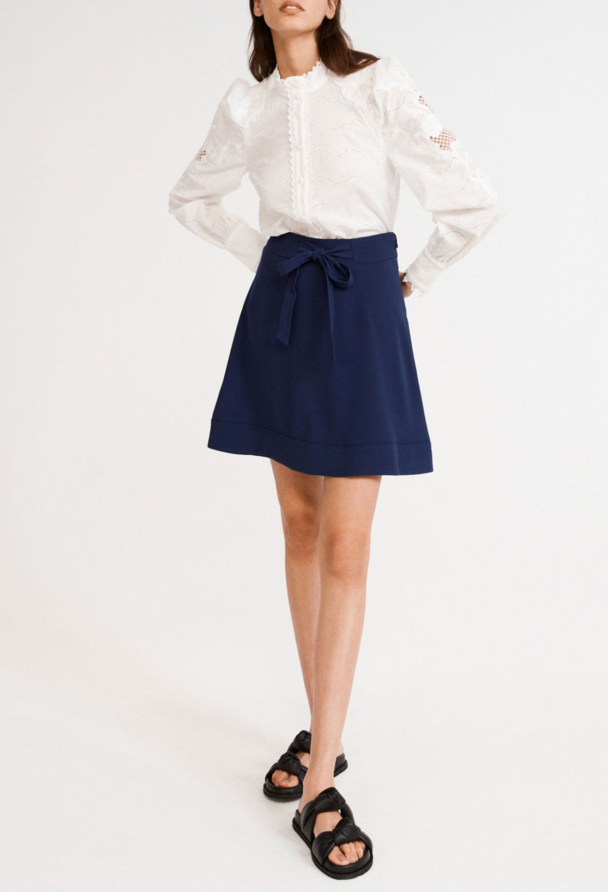 Jupe midi à nouer Faume - seconde main