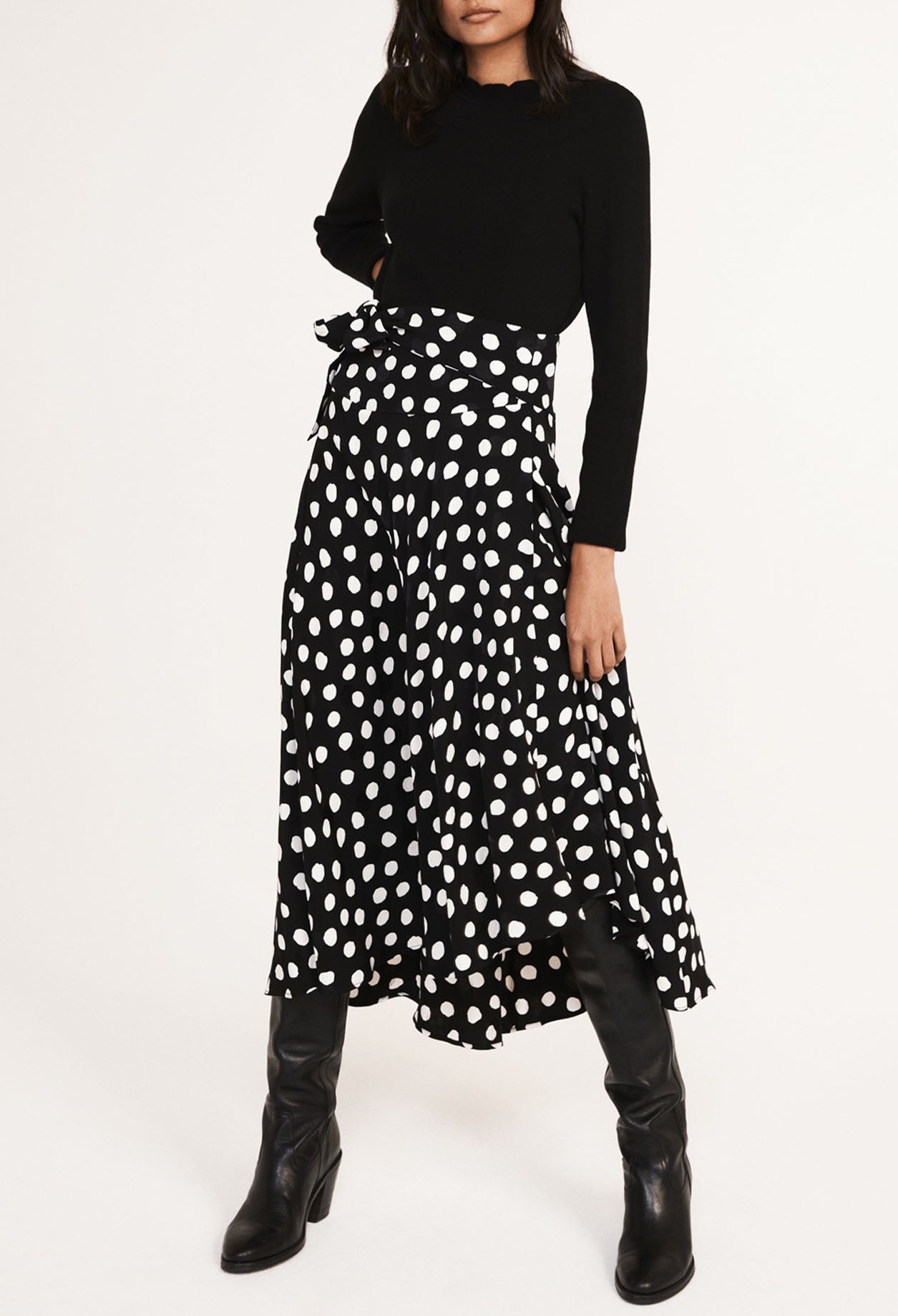 Jupe à pois Faume - seconde main