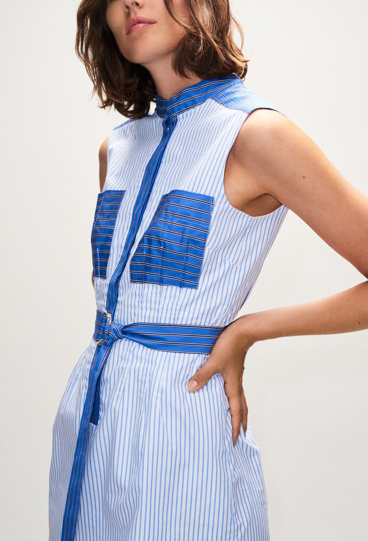 Robe chemise ceinturée Faume - seconde main