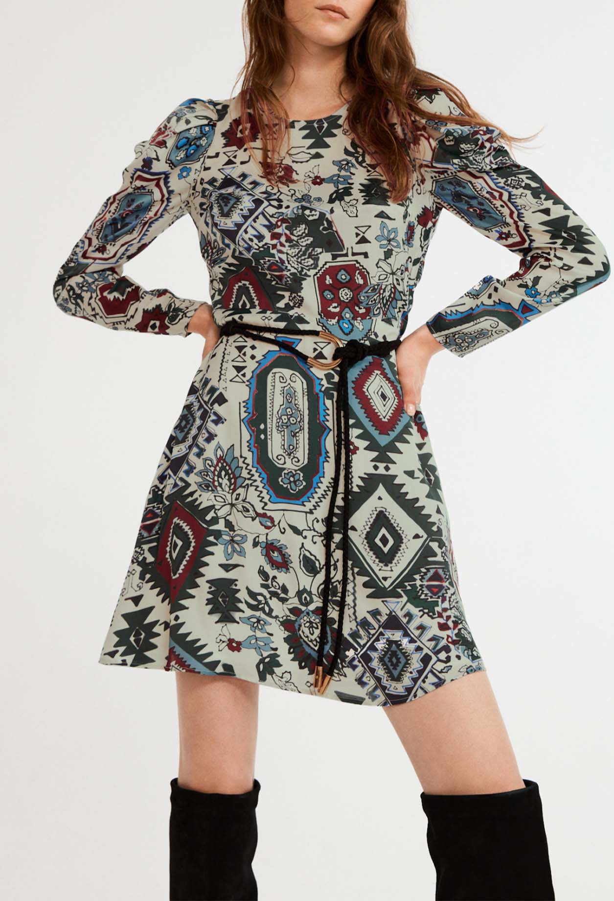 Robe à motifs Faume - seconde main