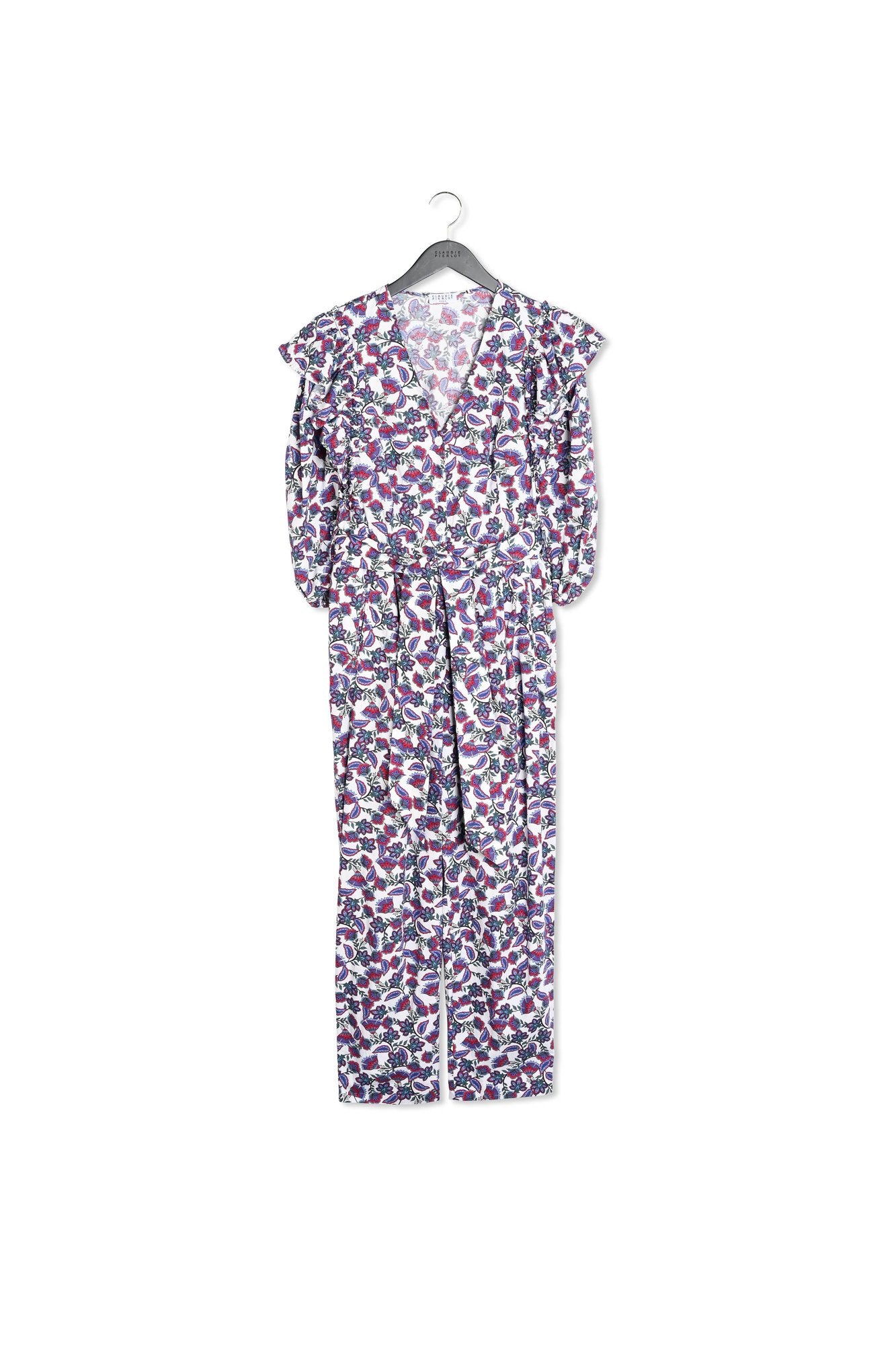 Combinaison longue imprimée en coton bio Faume - seconde main