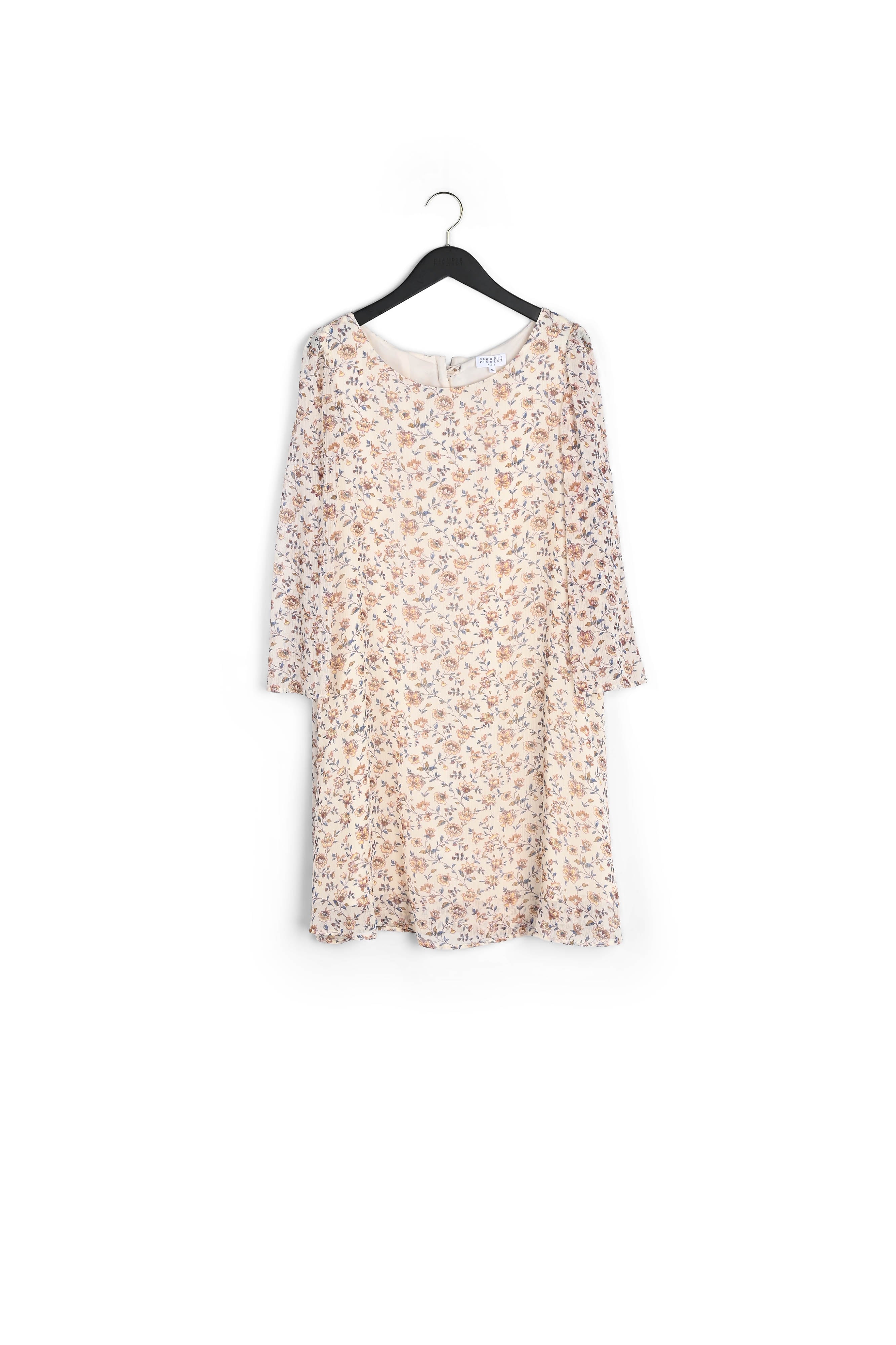 Robe RIFIFI imprimé fleuri ivoire Faume - seconde main