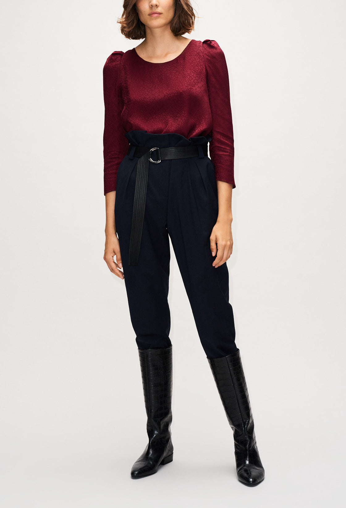 Top banc jacquard Faume - seconde main