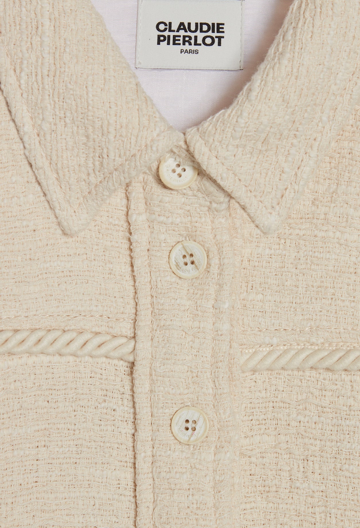 Chemise tweed Faume - seconde main