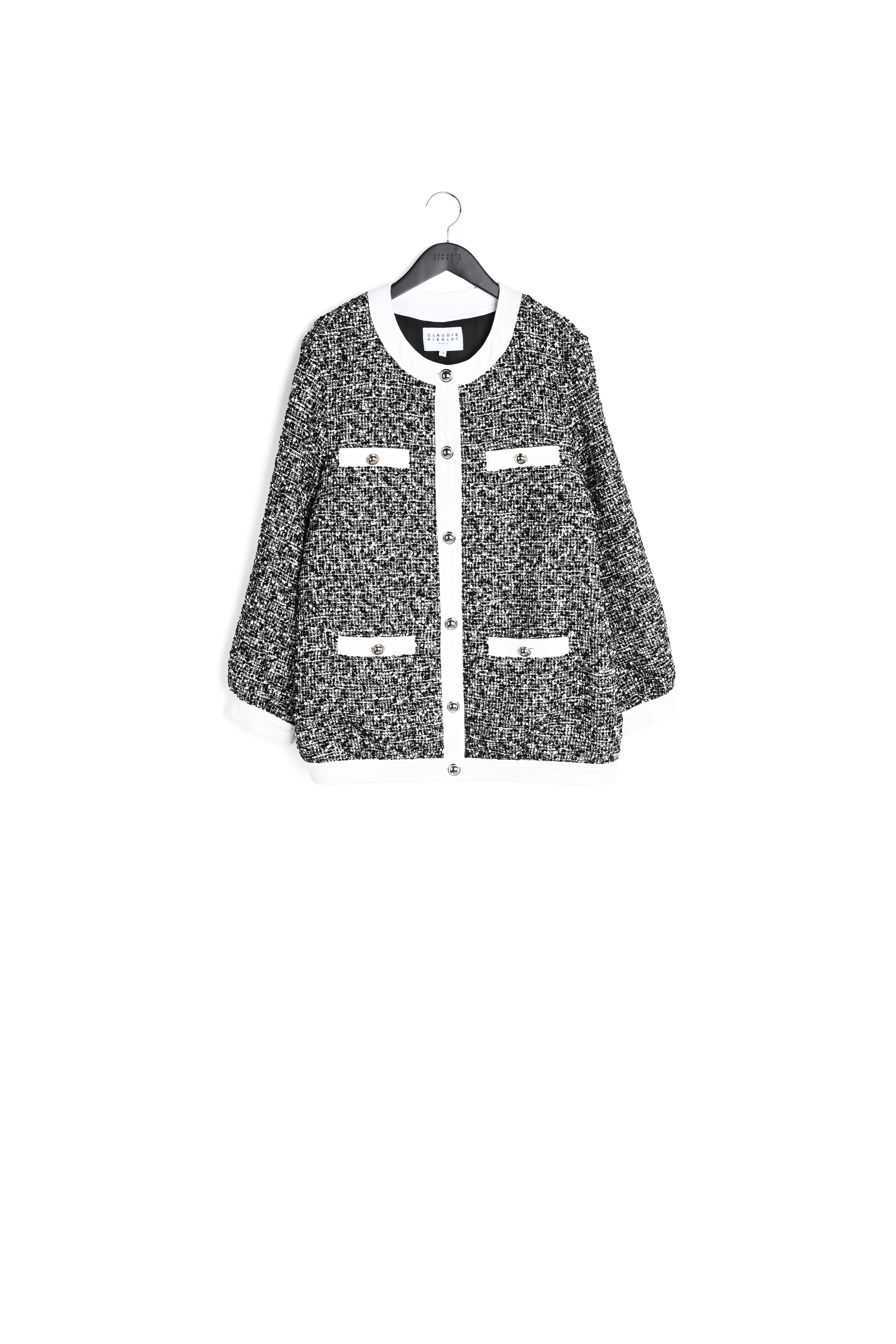 Blouson en tweed Faume - seconde main