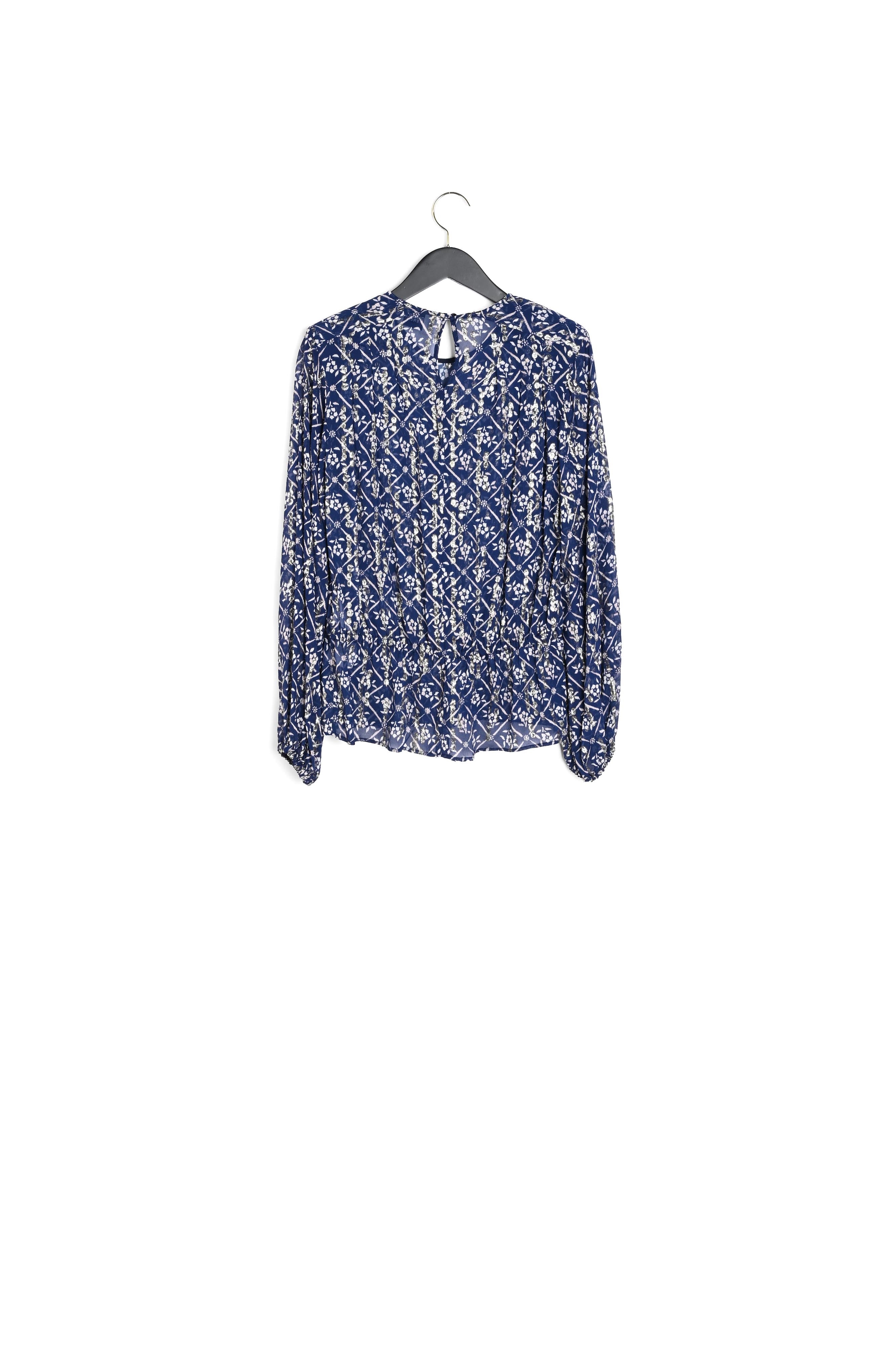 Blouse à motifs fleuris Faume - seconde main