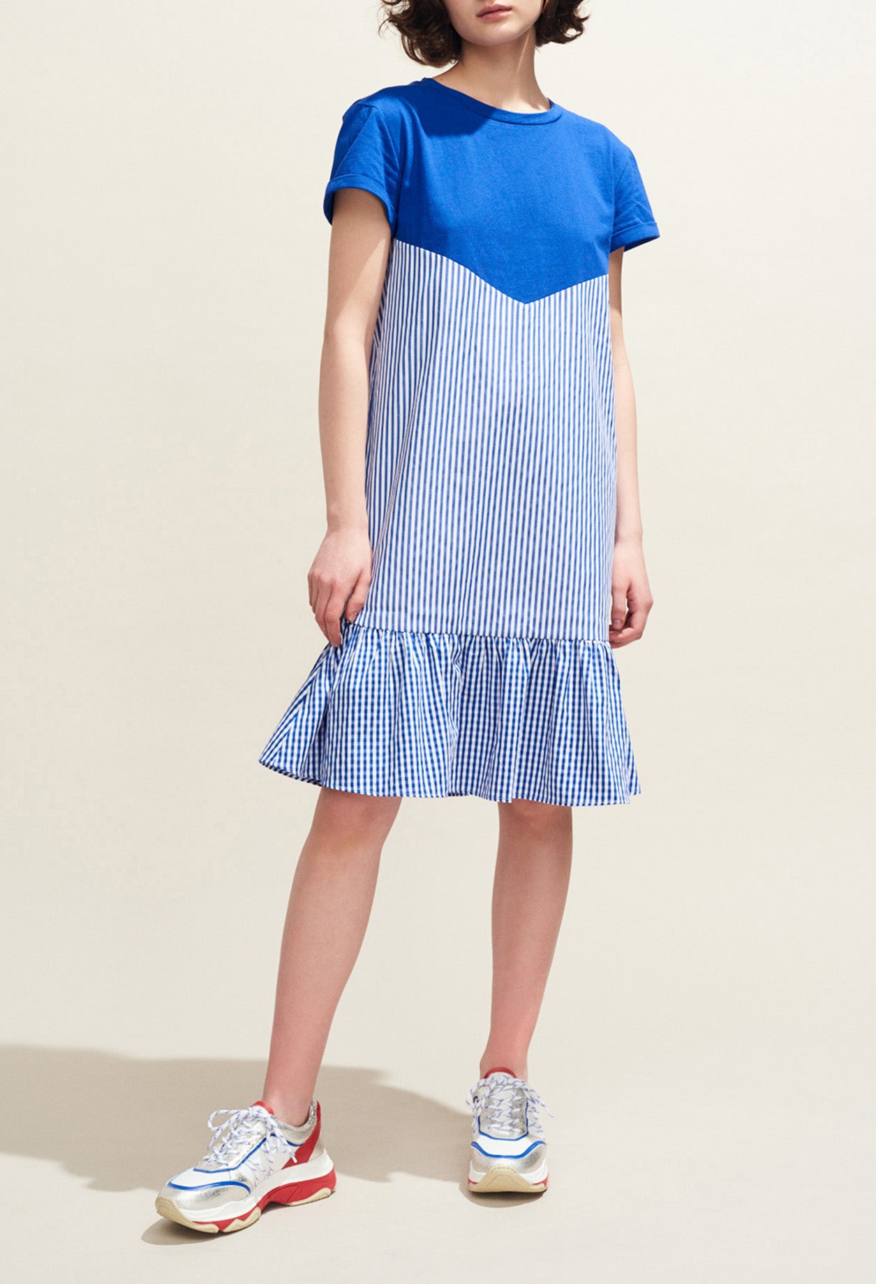 Robe marinière bi-matière Faume - seconde main