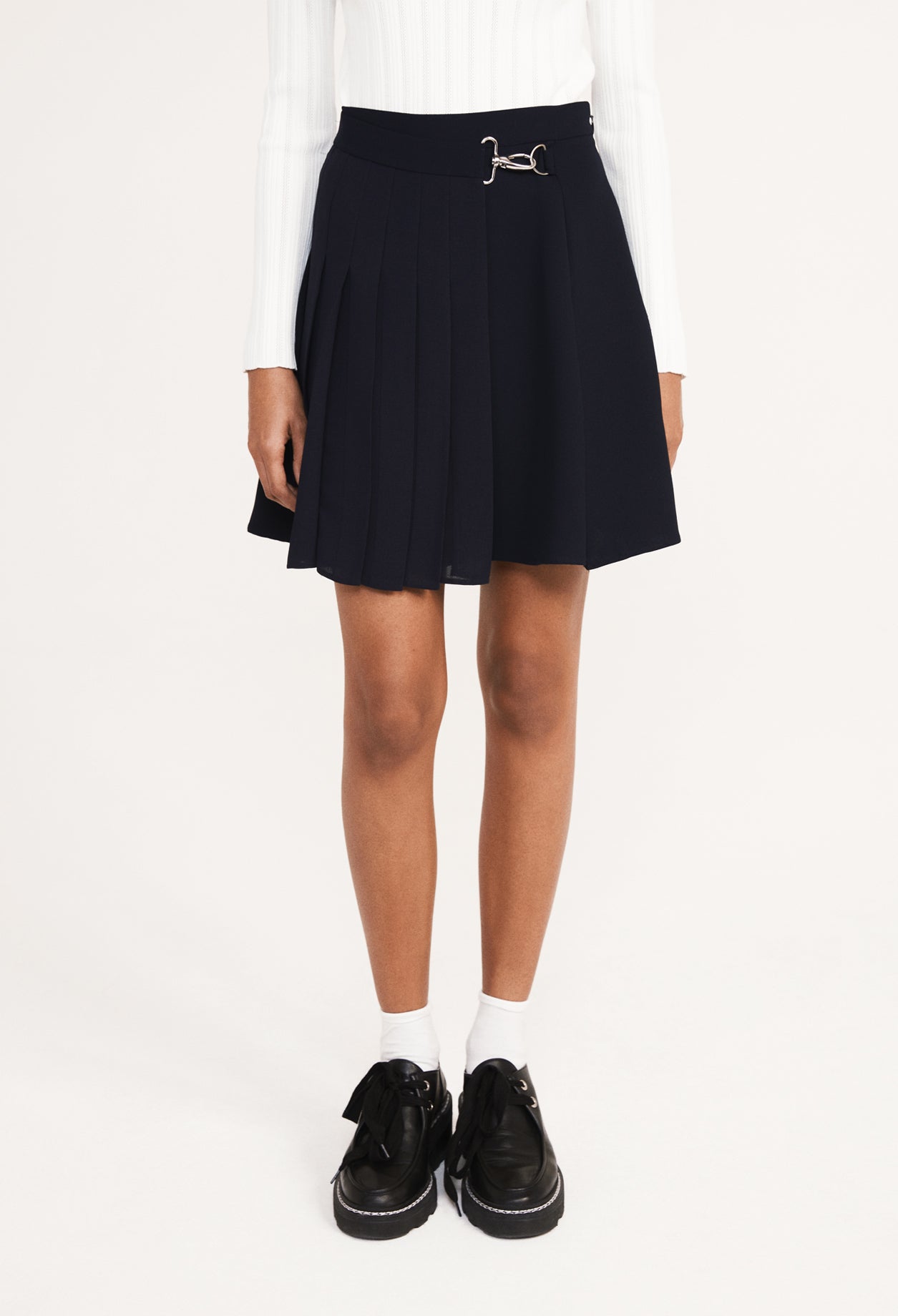 Mini-jup plissé Faume - seconde main