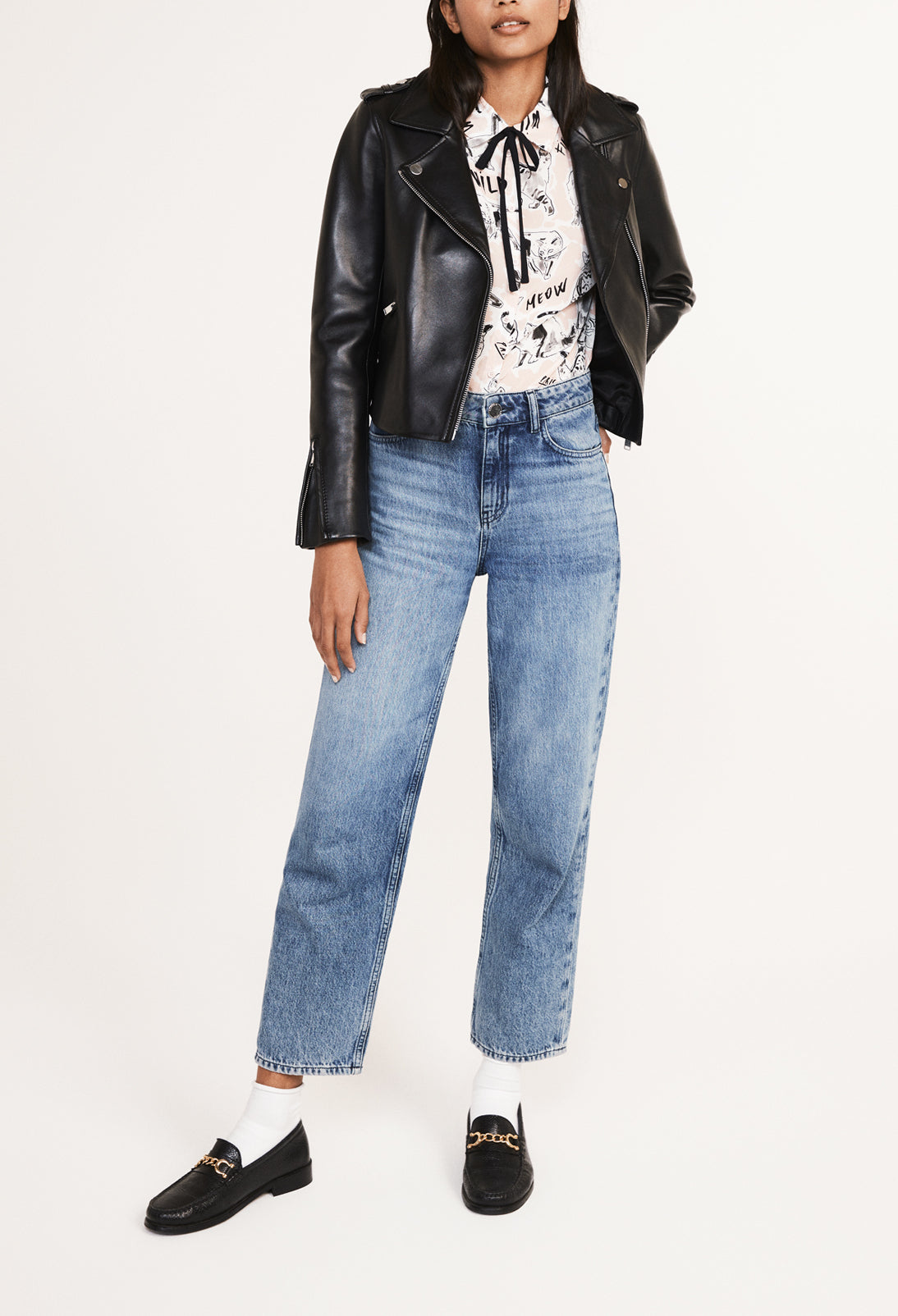 Chemise lavallière Faume - seconde main